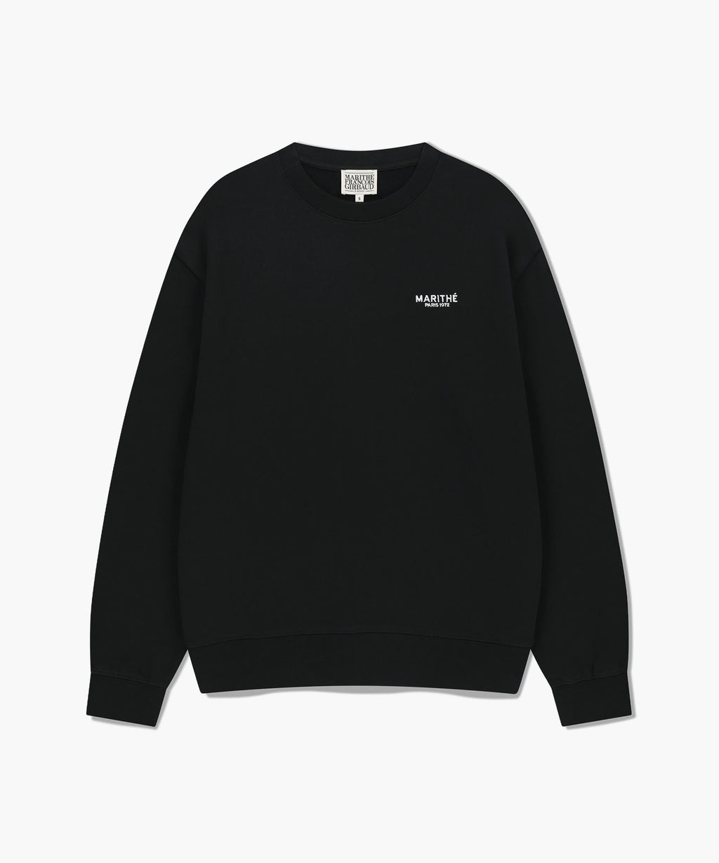 Marithe & Francois Girbaud - Regular Logo Sweat Set-up (Black) product image 8 | TRAB K-Fashion Australia