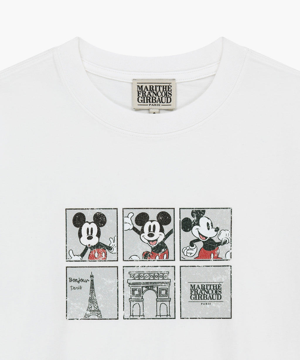 Marithe & Francois Girbaud - Mickey_filmstrip Tee (White) product image 8 | TRAB K-Fashion Australia
