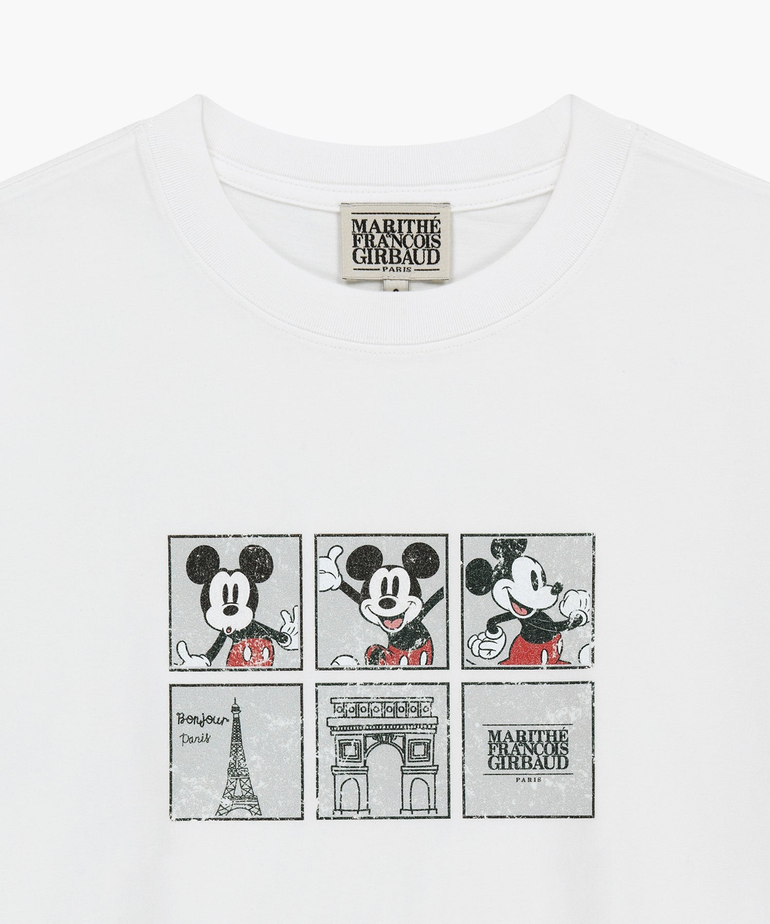 Marithe & Francois Girbaud - Mickey_filmstrip Tee (White) product image 8 | TRAB K-Fashion Australia
