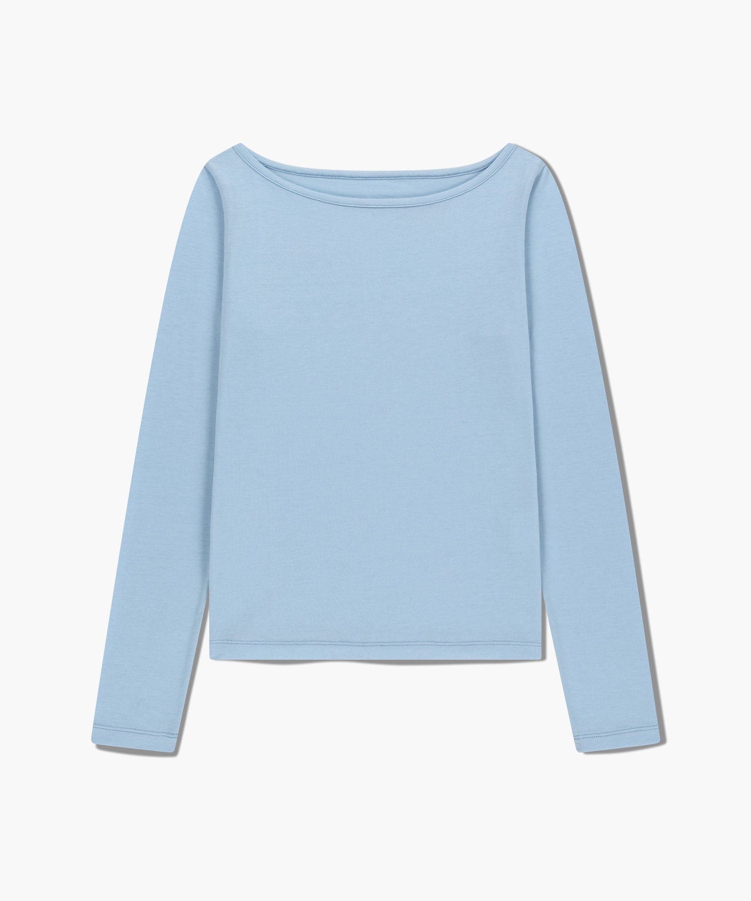 Marithe & Francois Girbaud - Layered Jersey Long Sleeve (Sky Blue) product image 8 | TRAB K-Fashion Australia