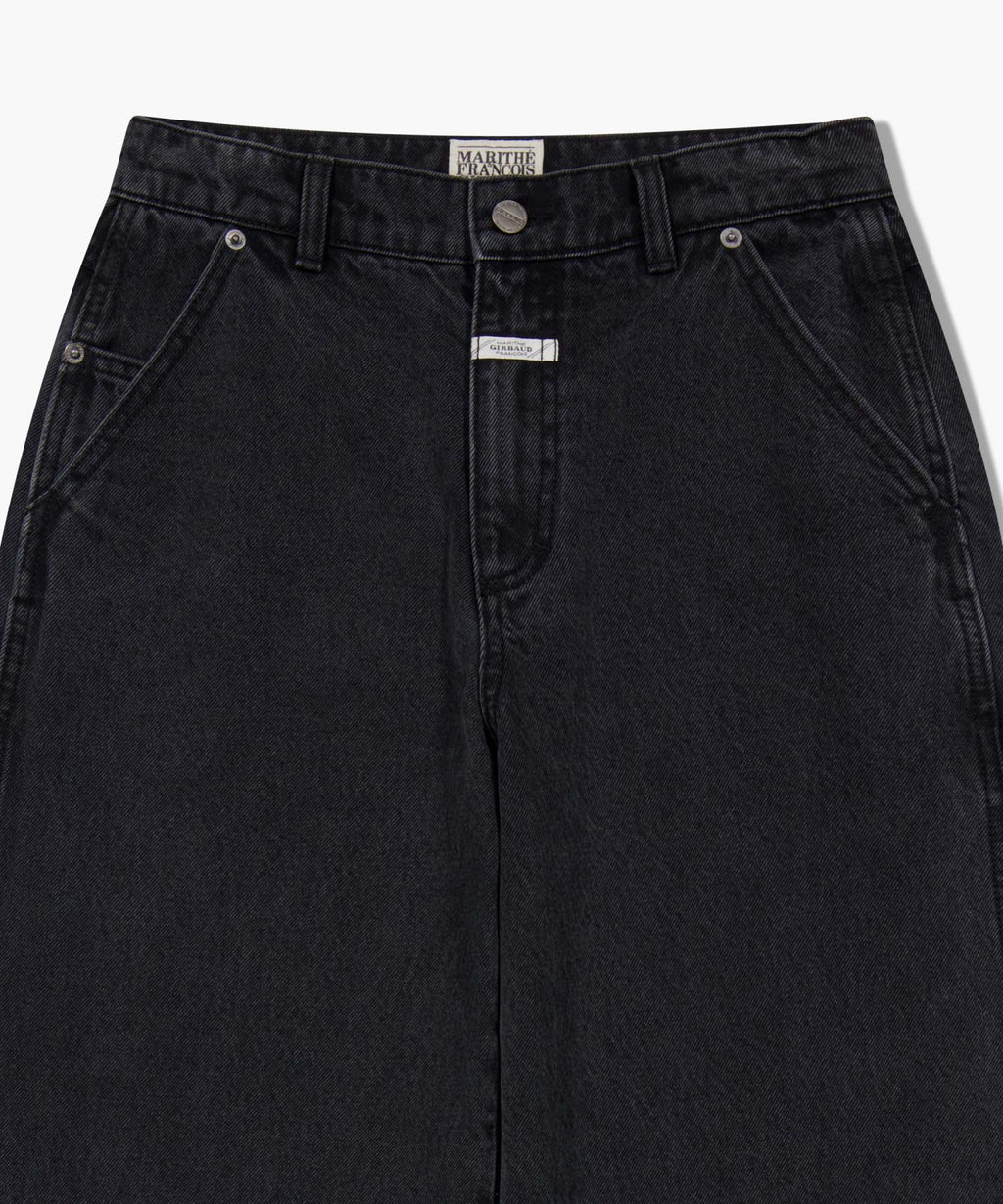 Marithe & Francois Girbaud - Carpenter Denim Pants (Black) product image 8 | TRAB K-Fashion Australia
