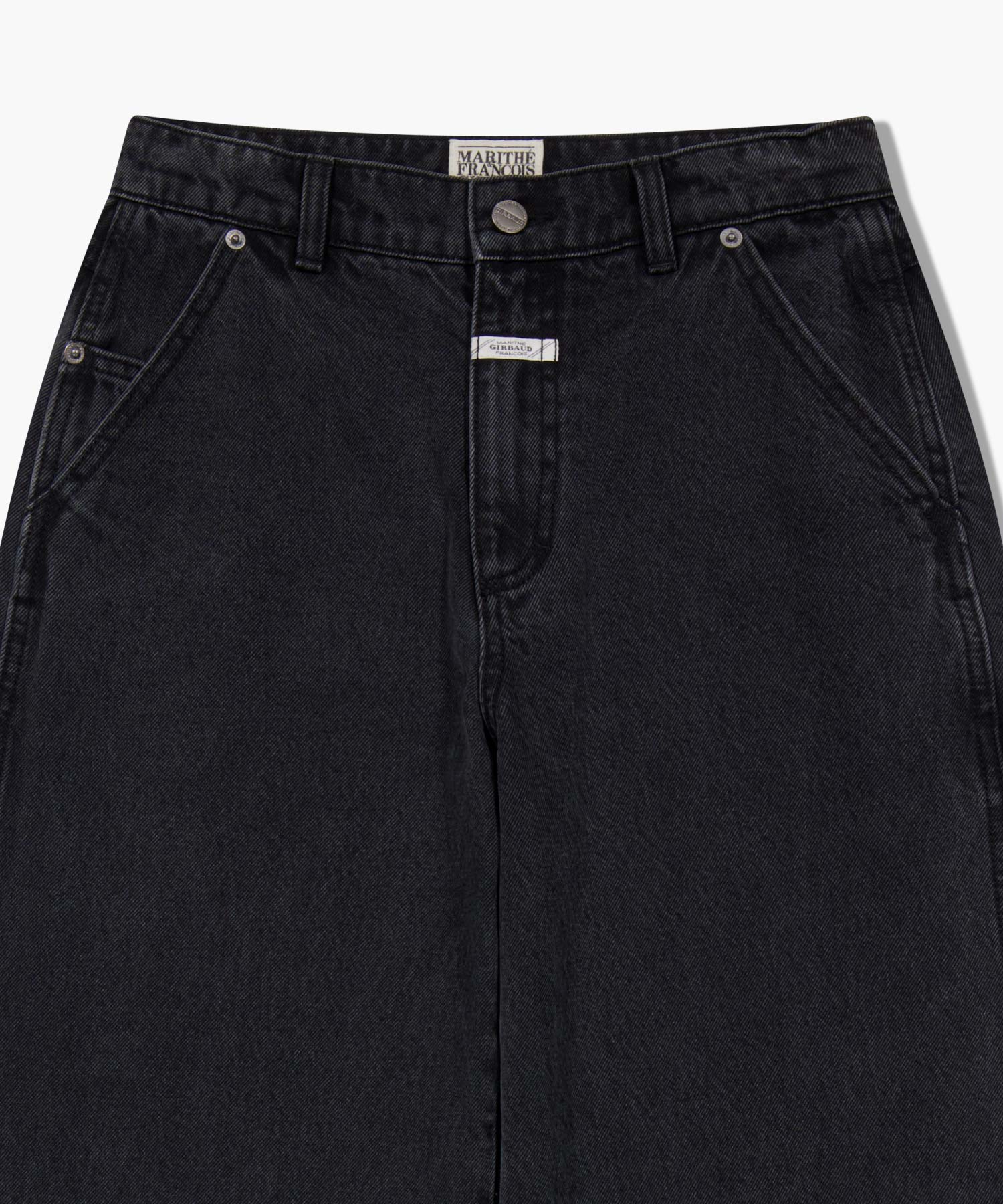Marithe & Francois Girbaud - Carpenter Denim Pants (Black) product image 8 | TRAB K-Fashion Australia