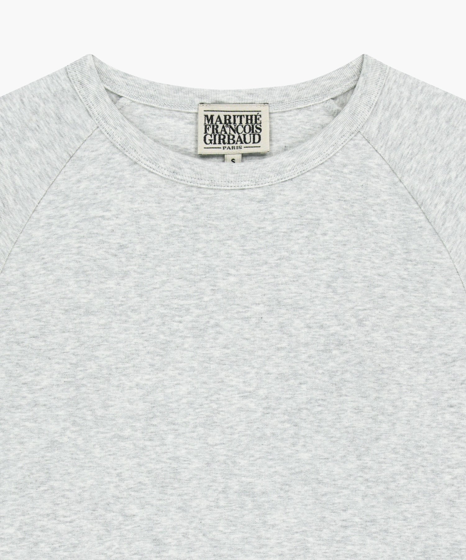 Marithe & Francois Girbaud - Basic Crop Long Sleeve (Light Heather Gray) product image 8 | TRAB K-Fashion Australia
