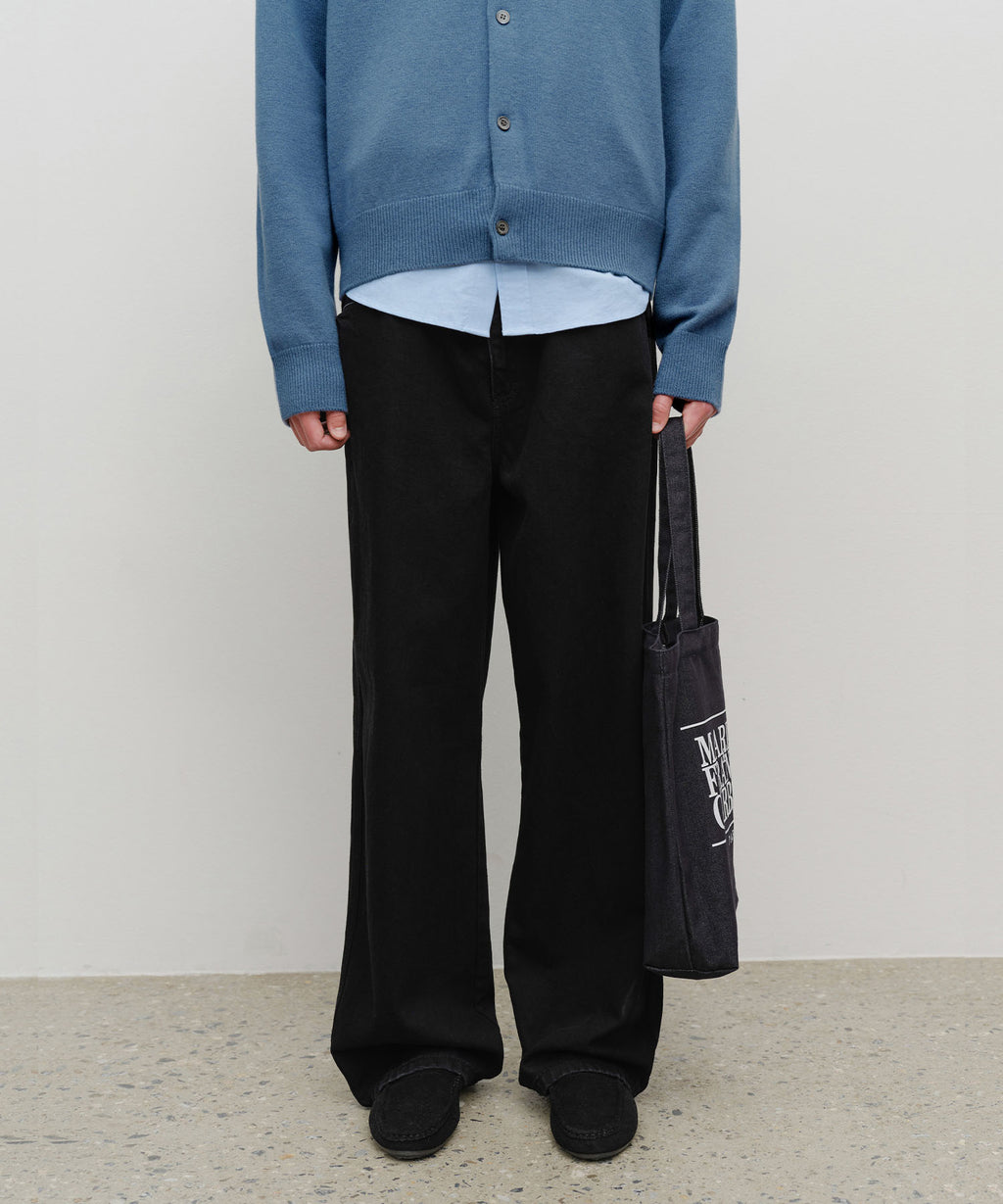 Marithe & Francois Girbaud - Classic Logo Denim Eco Bag (Dark Blue) product image 8 | TRAB K-Fashion Australia