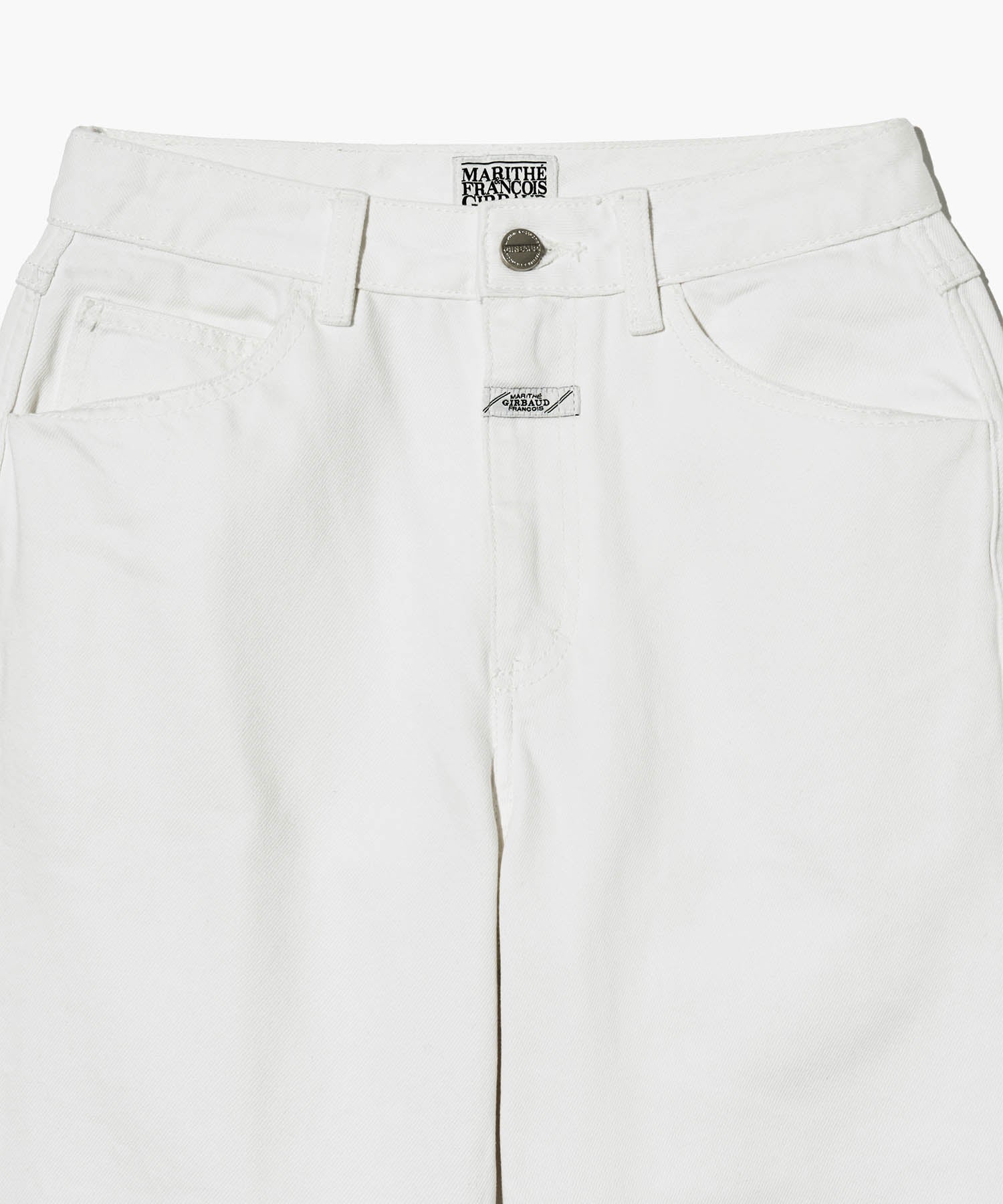 Marithe & Francois Girbaud - High Straight Denim Pants (White) product image 8 | TRAB K-Fashion Australia