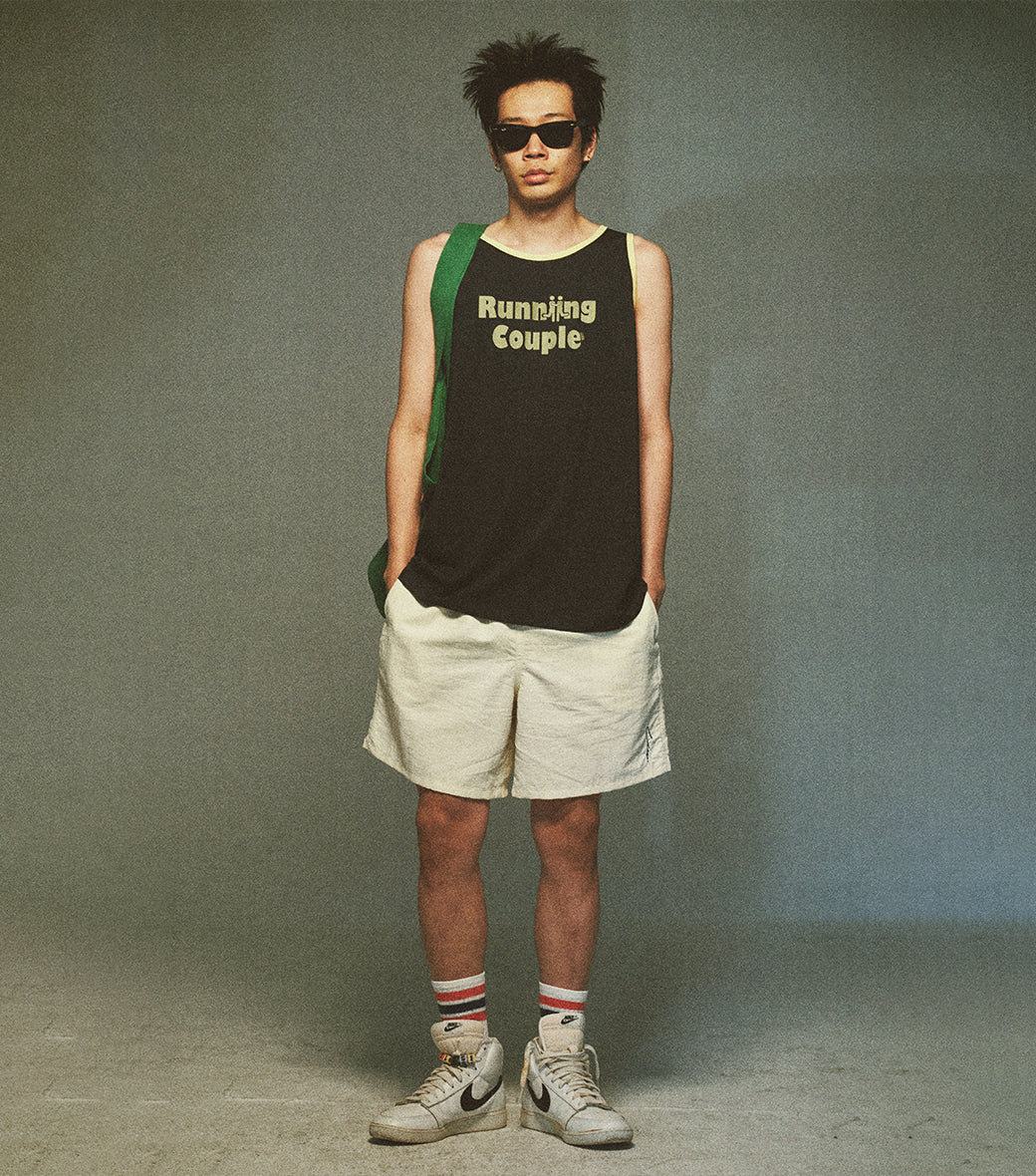 Llege - Running Couple Basket Ball Top (Navy) product image 6 | TRAB K-Fashion Australia