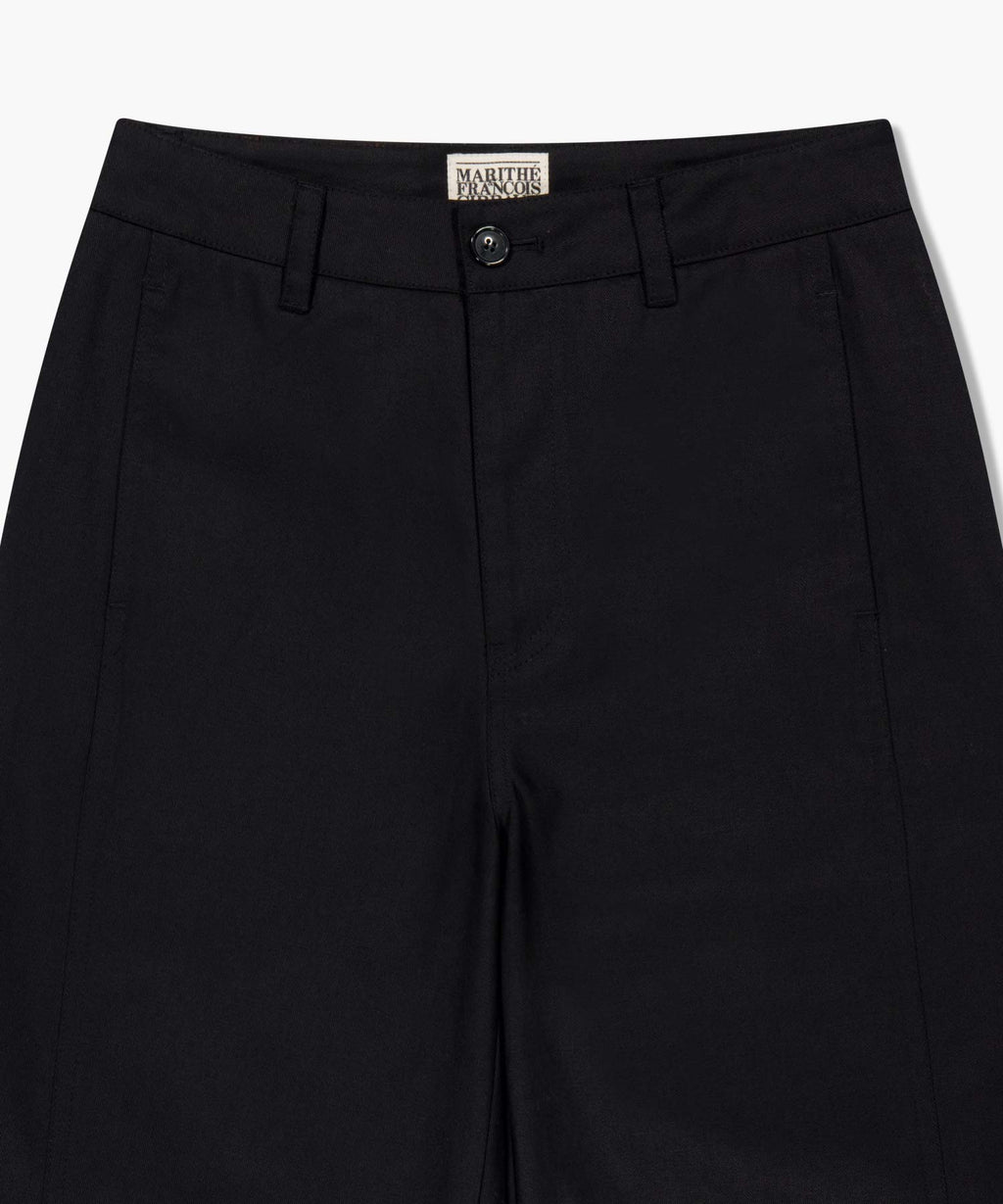 Marithe & Francois Girbaud - Cotton Curved Line Pants (Black) product image 8 | TRAB K-Fashion Australia