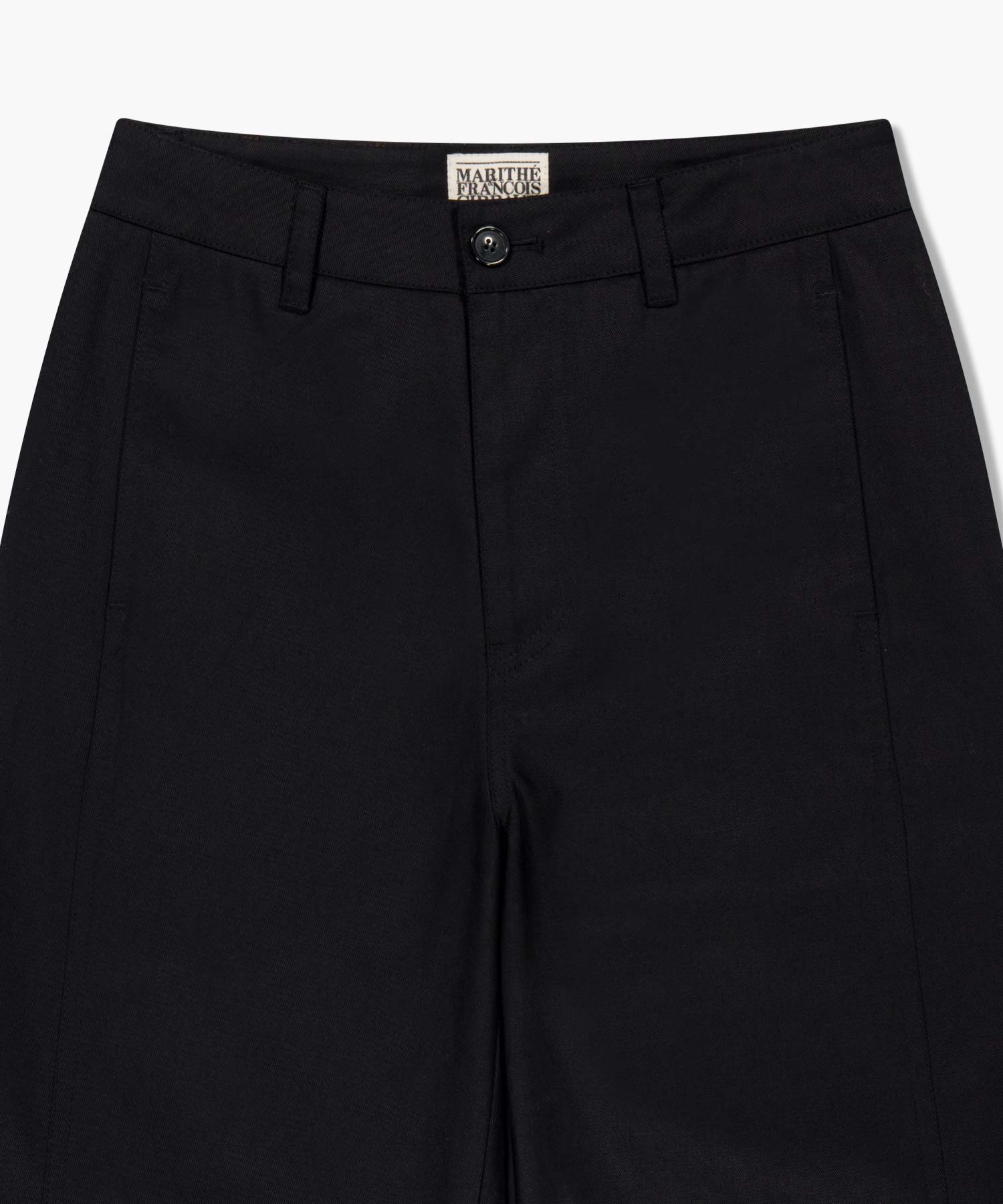 Marithe & Francois Girbaud - Cotton Curved Line Pants (Black) product image 8 | TRAB K-Fashion Australia