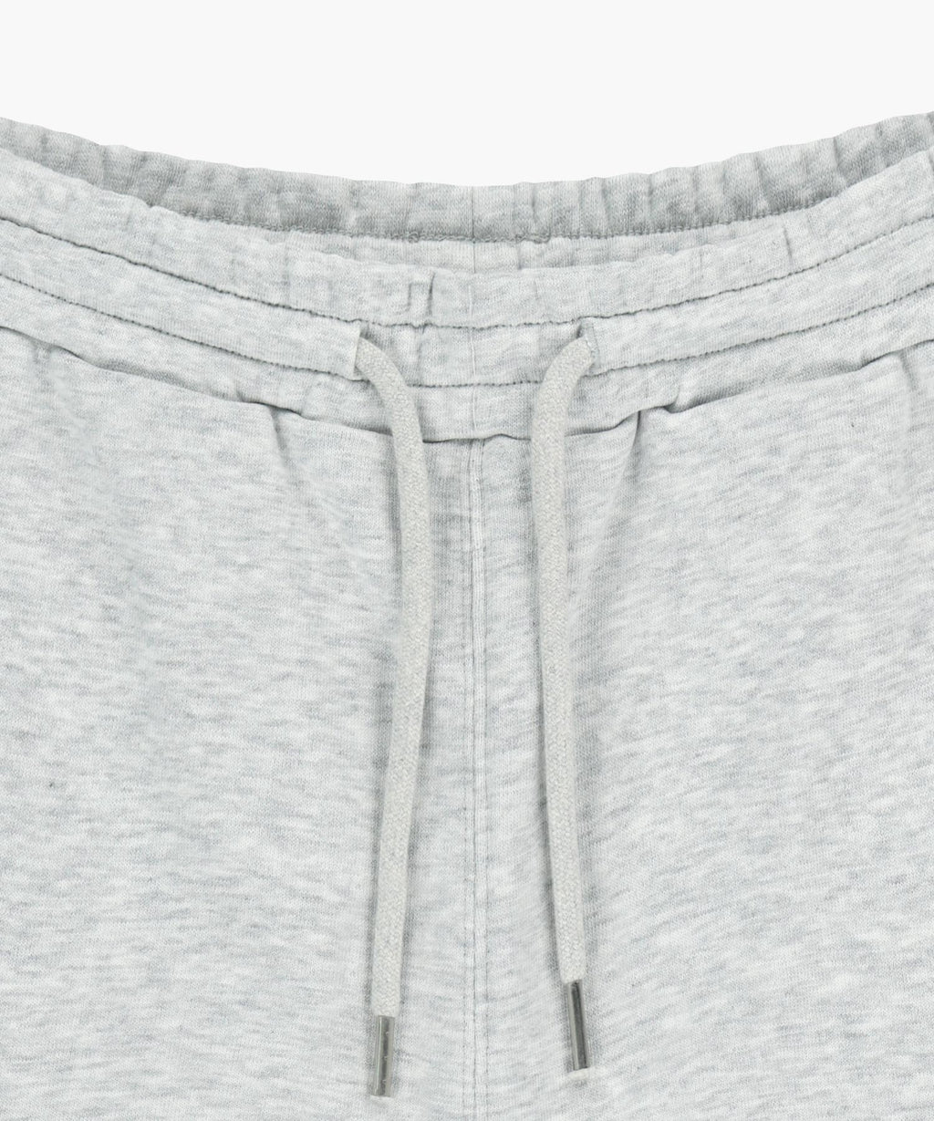Marithe & Francois Girbaud - Classic Logo Sweat Shorts (Light Heather Gray) product image 8 | TRAB K-Fashion Australia