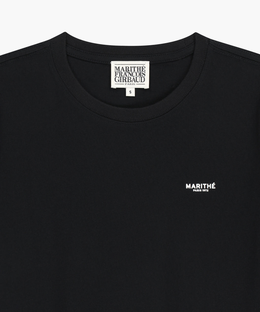 Marithe & Francois Girbaud - Small Regular Logo Tee (Black) product image 8 | TRAB K-Fashion Australia