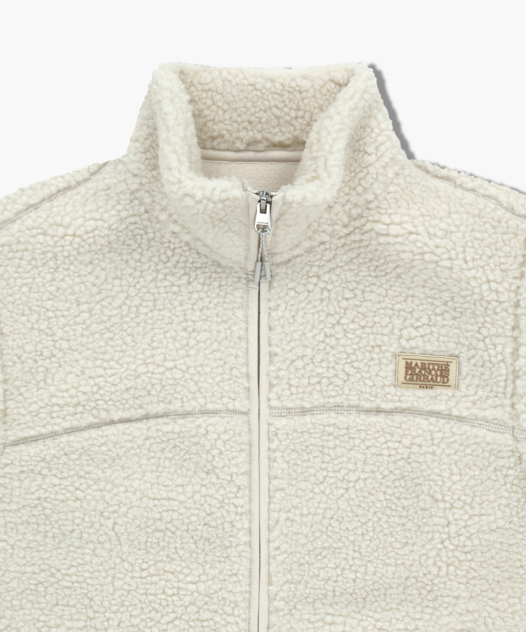 Marithe & Francois Girbaud - Marithe Sport Fleece Vest (Ivory) product image 8 | TRAB K-Fashion Australia