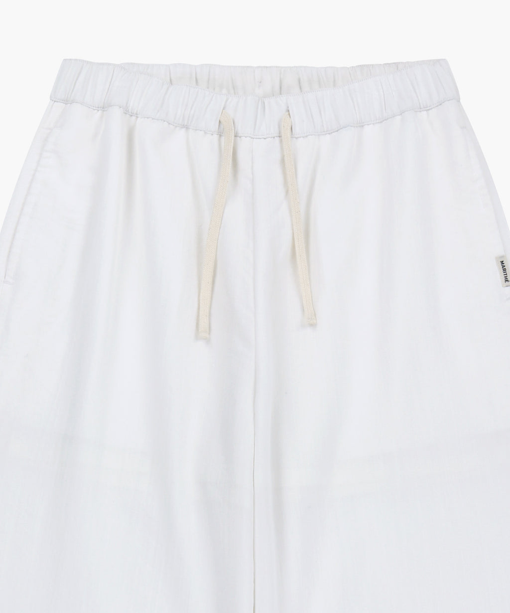 Marithe & Francois Girbaud - Marine Easy Pants (White) product image 8 | TRAB K-Fashion Australia