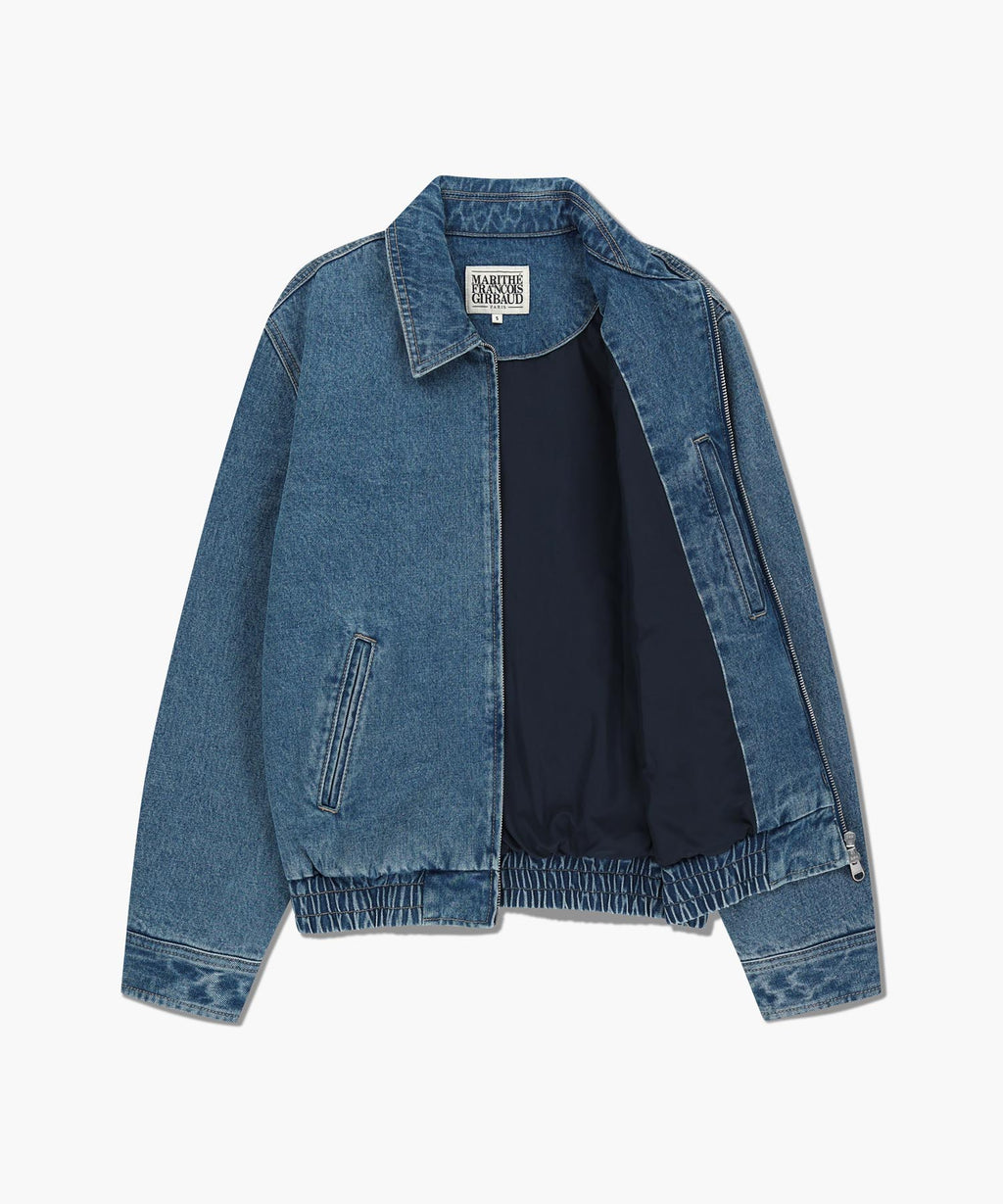 Marithe & Francois Girbaud - Denim Blouson Jacket (Blue) product image 8 | TRAB K-Fashion Australia
