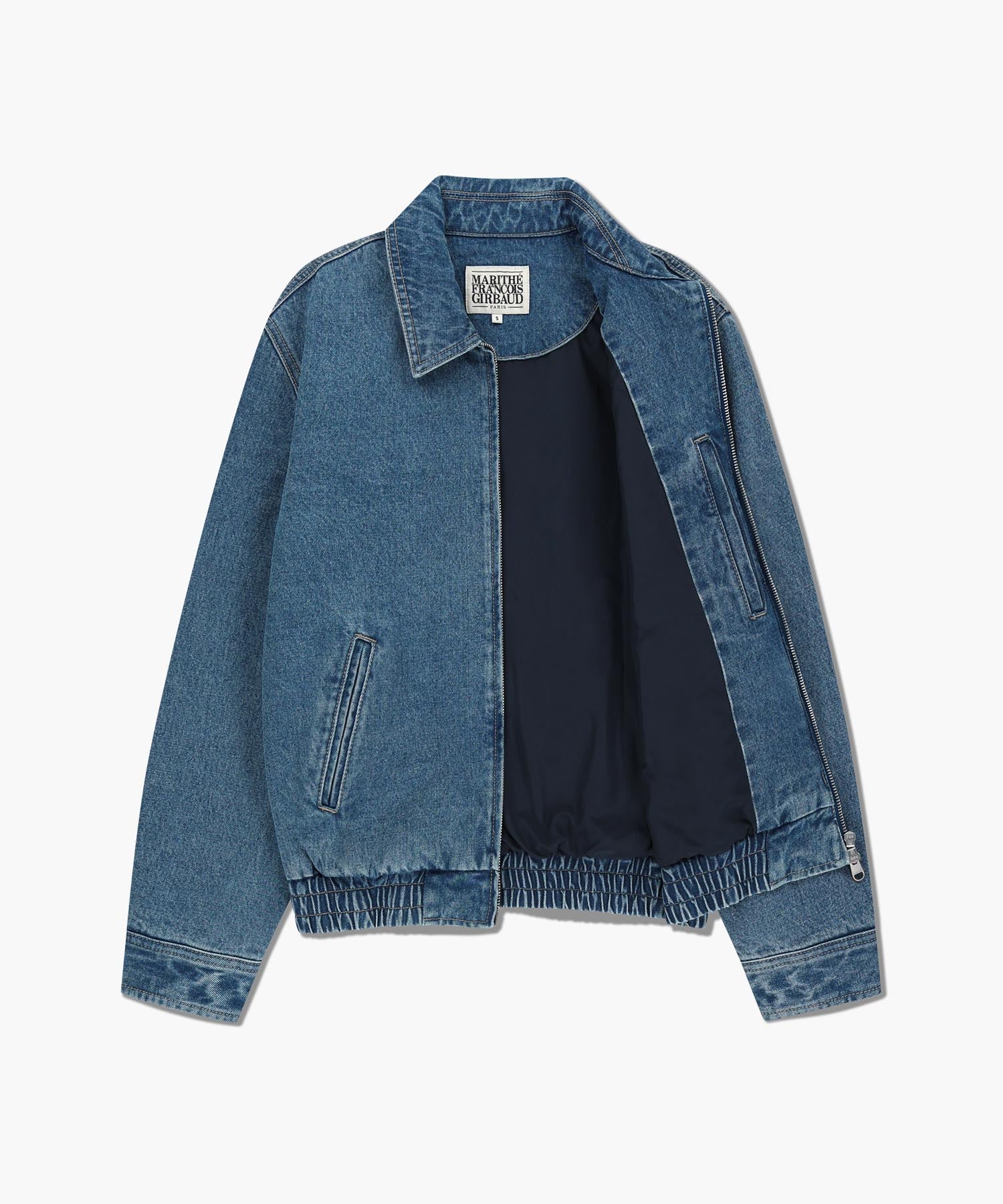 Marithe & Francois Girbaud - Denim Blouson Jacket (Blue) product image 8 | TRAB K-Fashion Australia