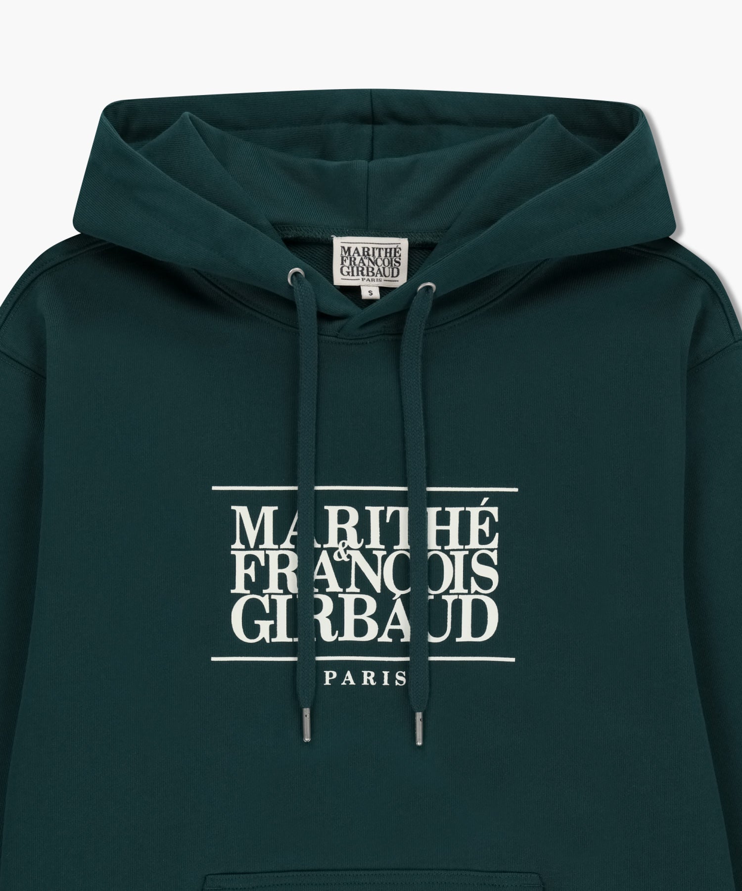 Marithe & Francois Girbaud - Classic Logo Hoodie (Dark Teal) product image 8 | TRAB K-Fashion Australia