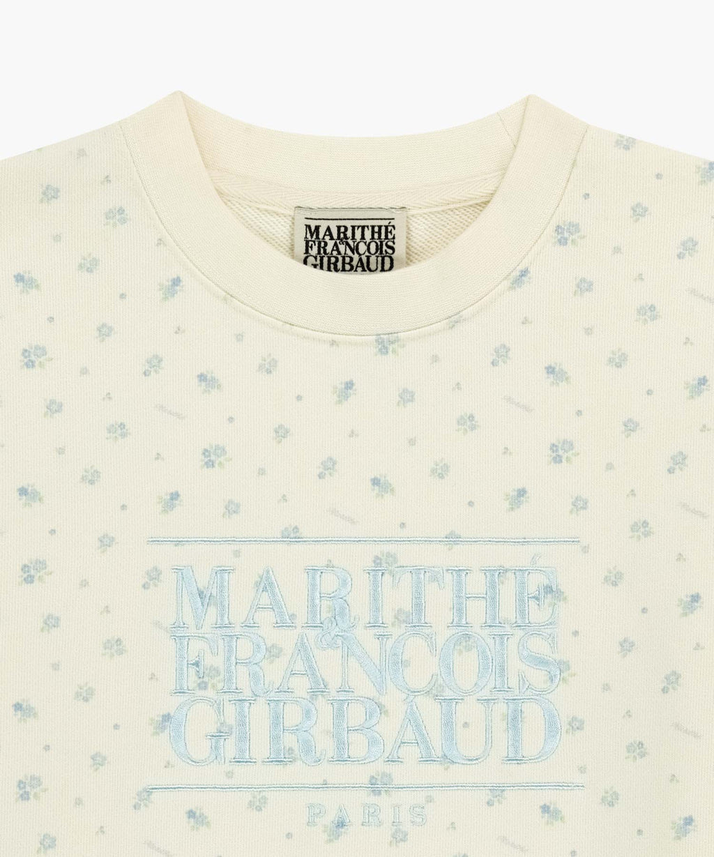 Marithe & Francois Girbaud - Classic Logo Crop Sweatshirt (Flower) product image 8 | TRAB K-Fashion Australia