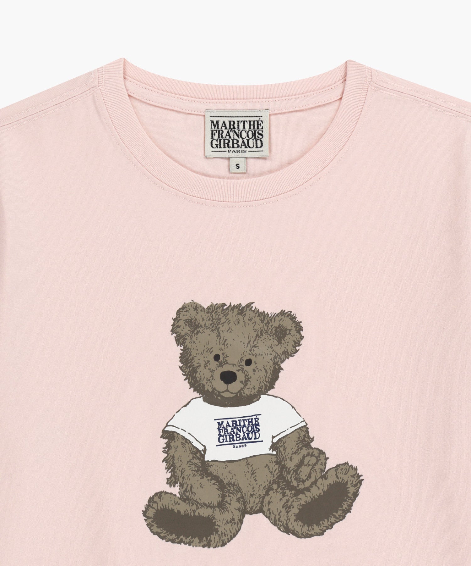Marithe & Francois Girbaud - Doodle Bear Tee (Light Pink) product image 8 | TRAB K-Fashion Australia