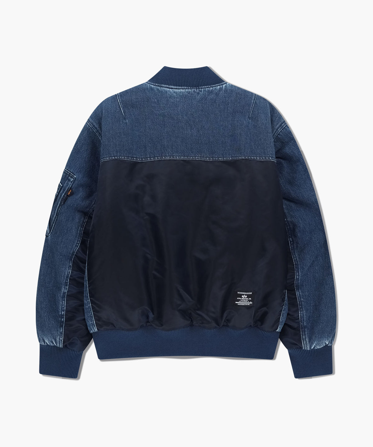 Marithe & Francois Girbaud - Marithe X Alpha Industries Ma-1 Jumper (Blue) product image 8 | TRAB K-Fashion Australia