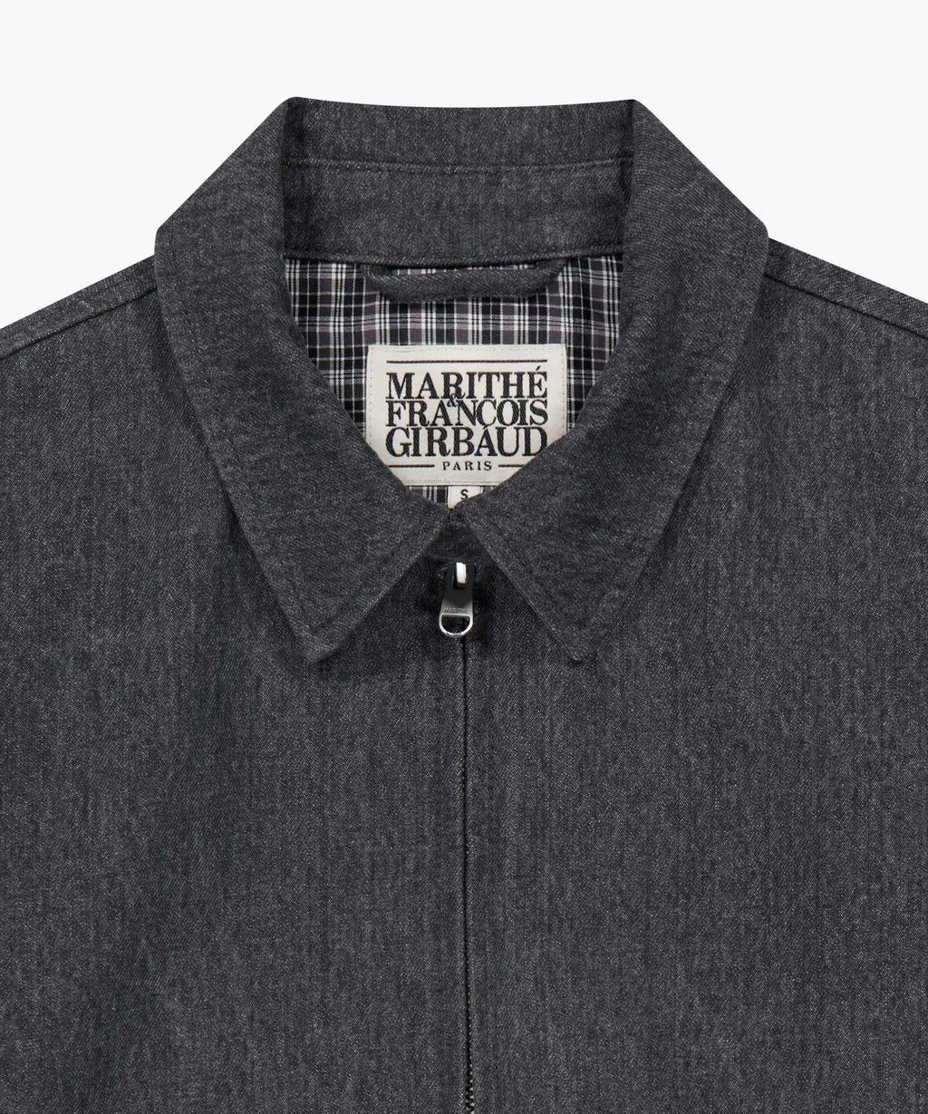 Marithe & Francois Girbaud - Denim Harrington Jacket (Gray) product image 8 | TRAB K-Fashion Australia