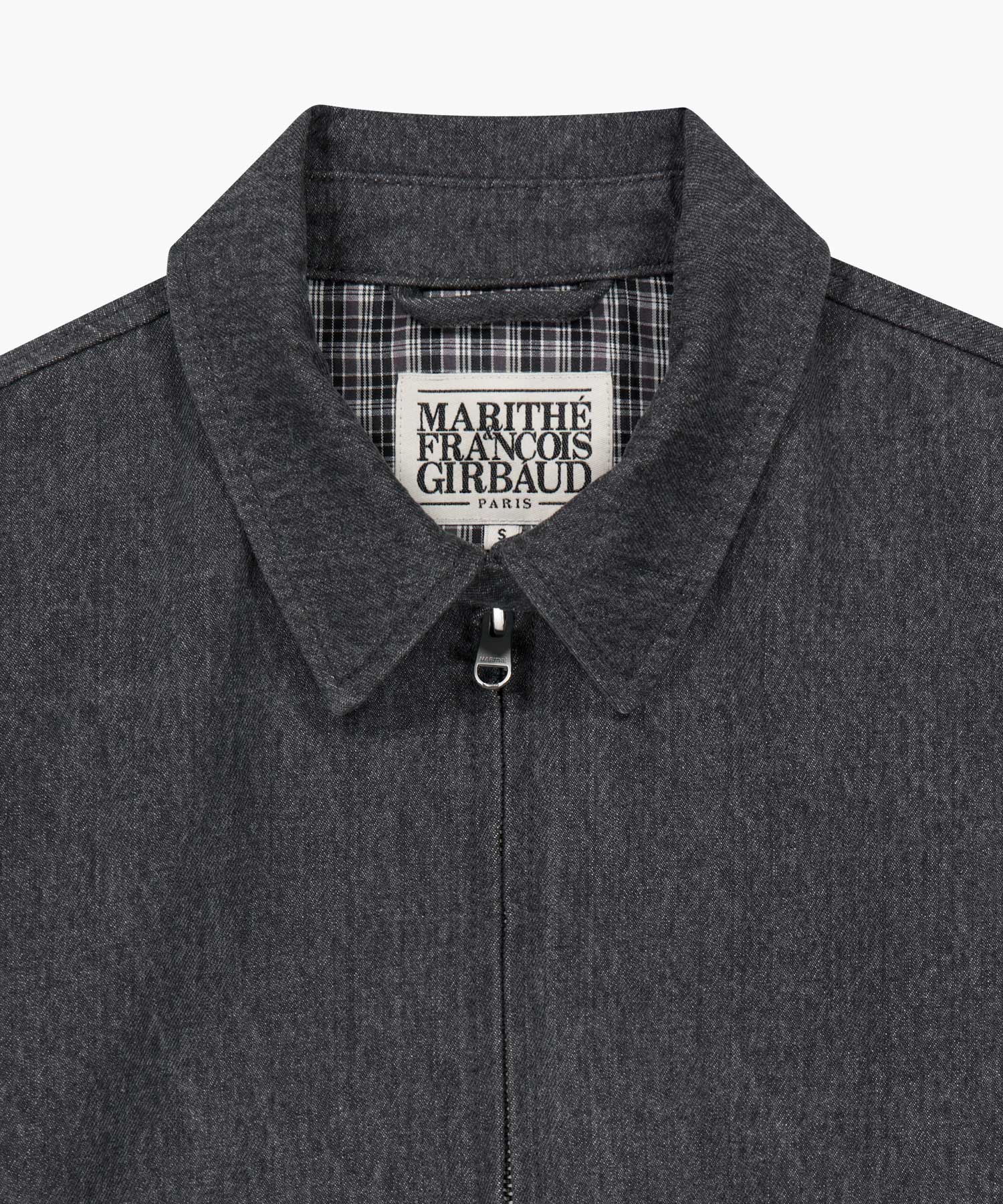 Marithe & Francois Girbaud - Denim Harrington Jacket (Gray) product image 8 | TRAB K-Fashion Australia