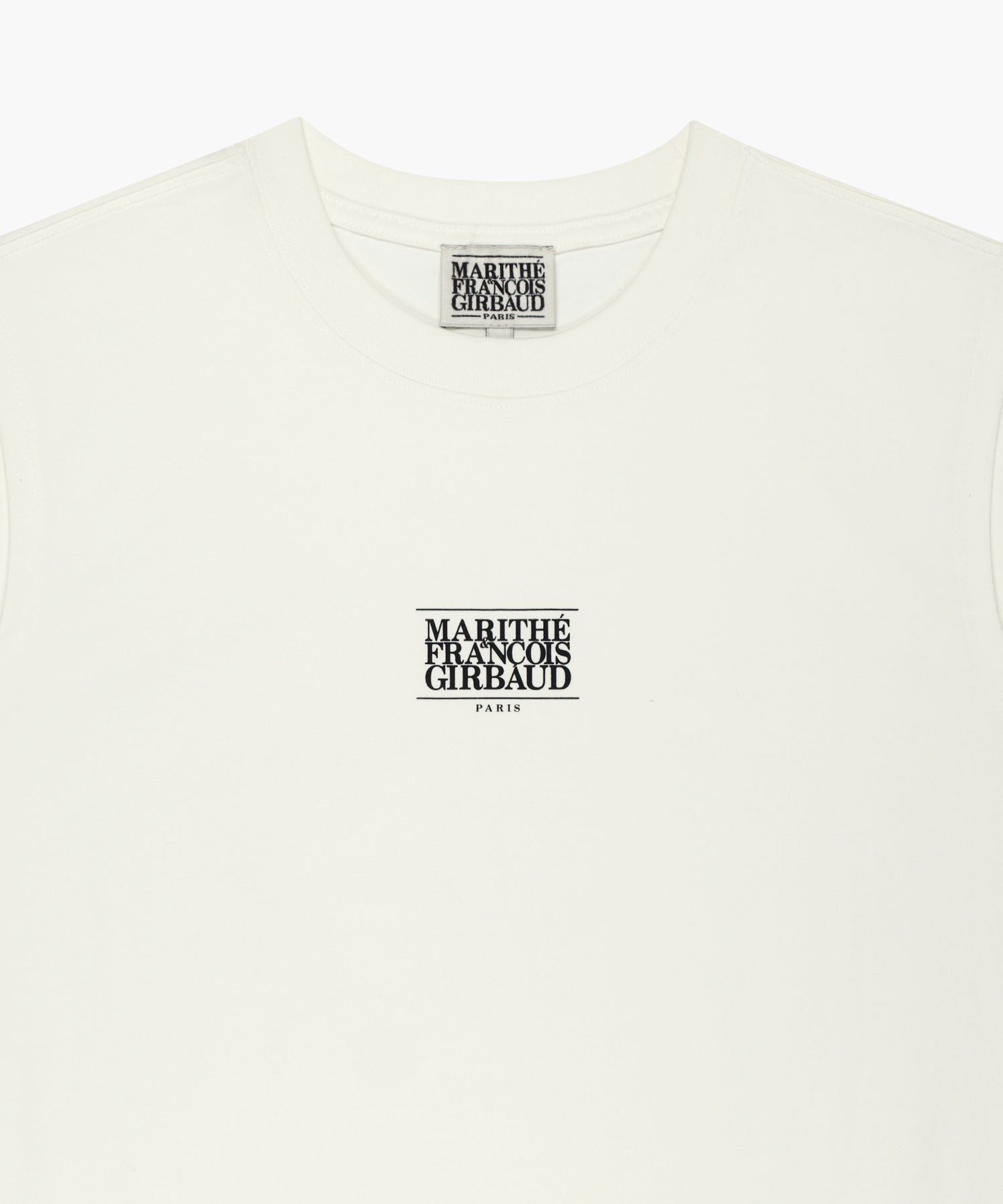 Marithe & Francois Girbaud - Sorona Cool Small Classic Logo Sleeveless (Ivory) product image 8 | TRAB K-Fashion Australia
