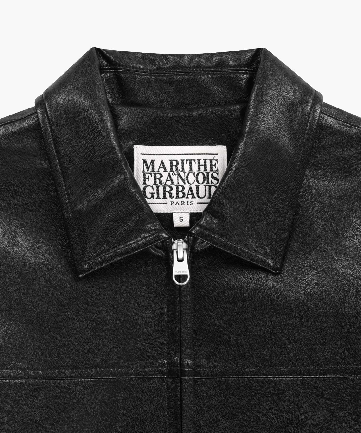 Marithe & Francois Girbaud - Crop Faux Leather Jacket (Black) product image 8 | TRAB K-Fashion Australia