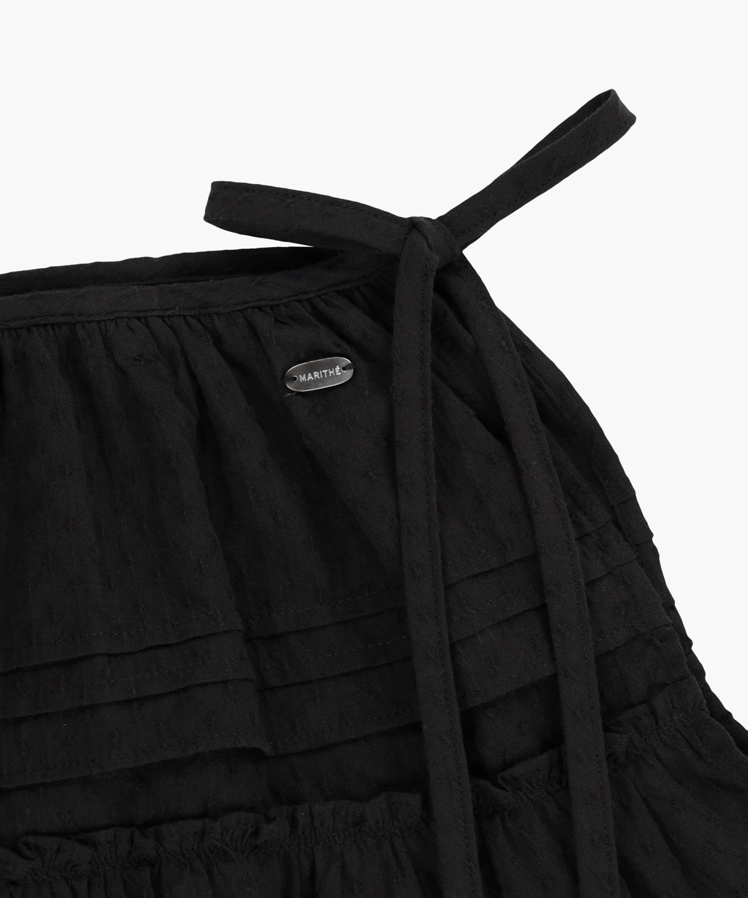 Marithe & Francois Girbaud - Layered Ruffle Skirt (Black) product image 8 | TRAB K-Fashion Australia