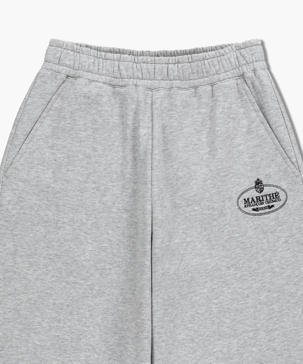 Marithe & Francois Girbaud - Crown Crest Symbol Sweat Pants (brushed) (Heather Gray) product image 8 | TRAB K-Fashion Australia