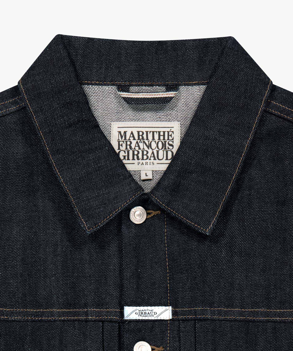 Marithe & Francois Girbaud - Selvage Denim Trucker Jacket (Indigo) product image 8 | TRAB K-Fashion Australia