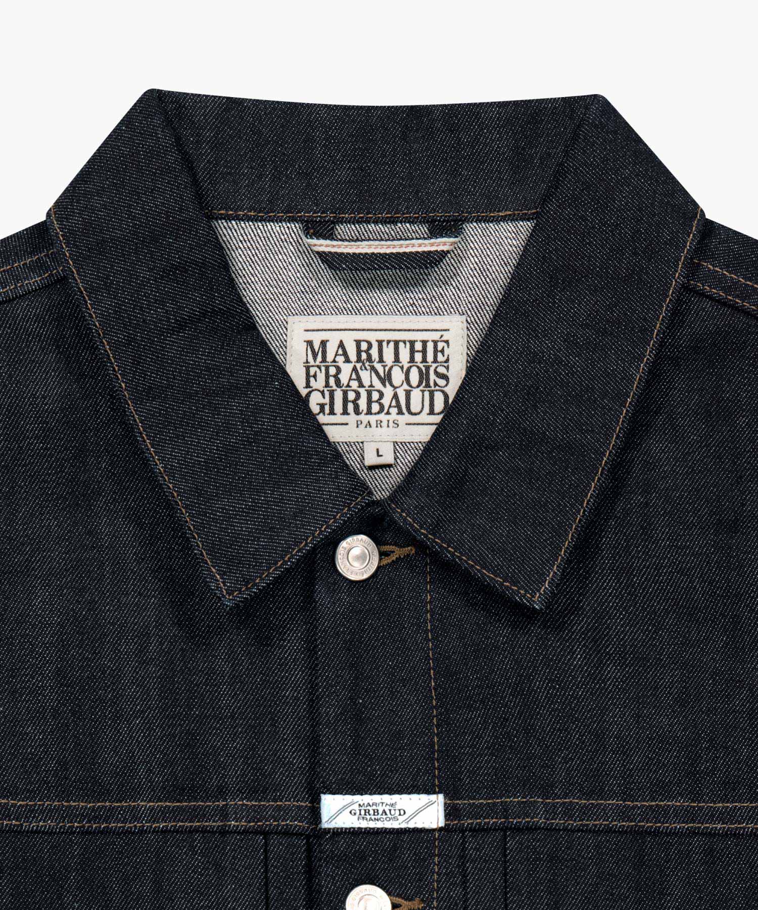 Marithe & Francois Girbaud - Selvage Denim Trucker Jacket (Indigo) product image 8 | TRAB K-Fashion Australia