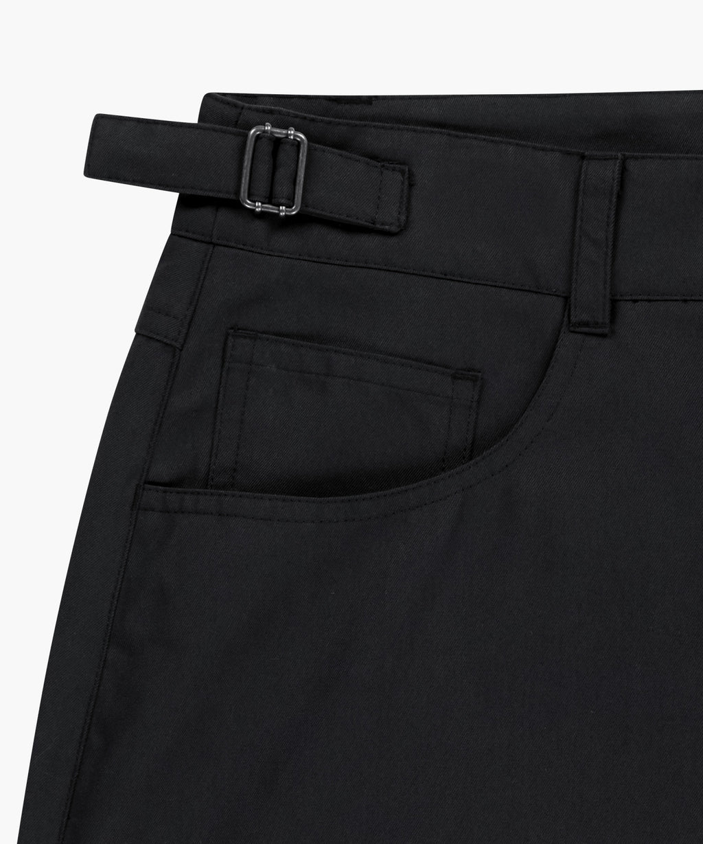 Marithe & Francois Girbaud - Curved Chino Pants (Black) product image 8 | TRAB K-Fashion Australia