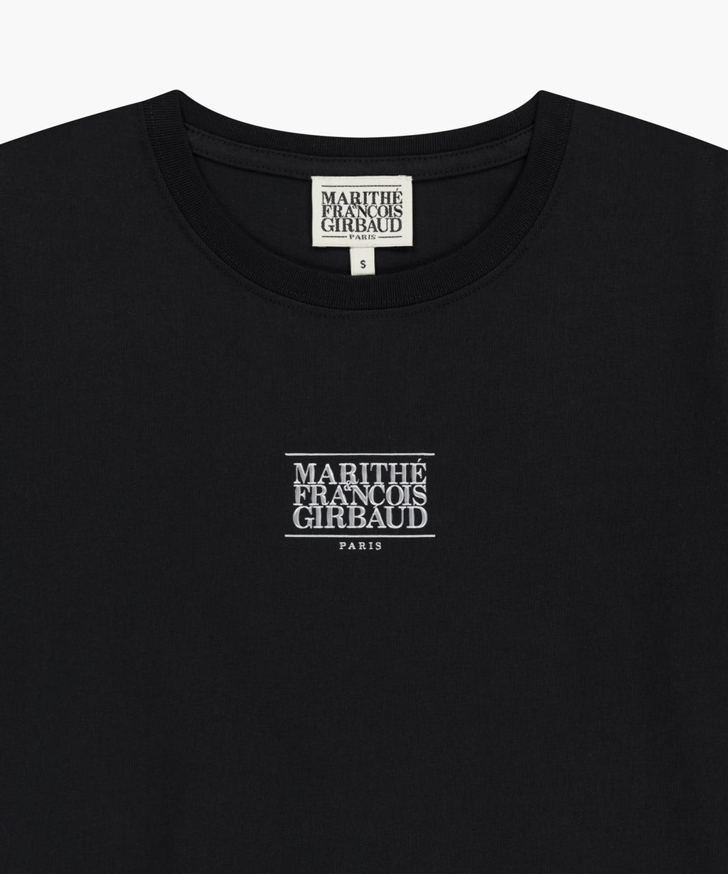 Marithe & Francois Girbaud - Small Classic Logo Tee (Black) product image 8 | TRAB K-Fashion Australia