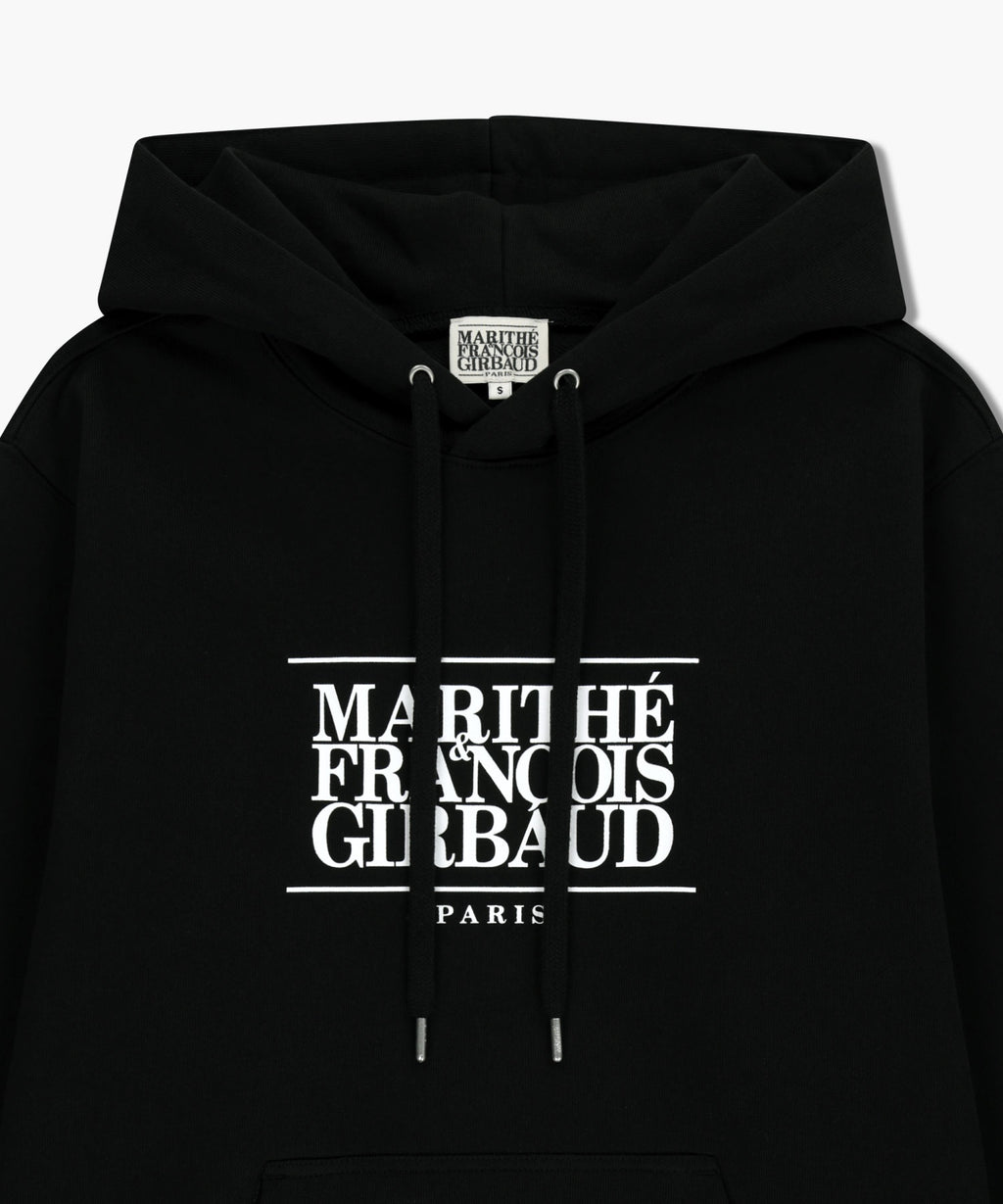 Marithe & Francois Girbaud - Classic Logo Hoodie (Black) product image 8 | TRAB K-Fashion Australia