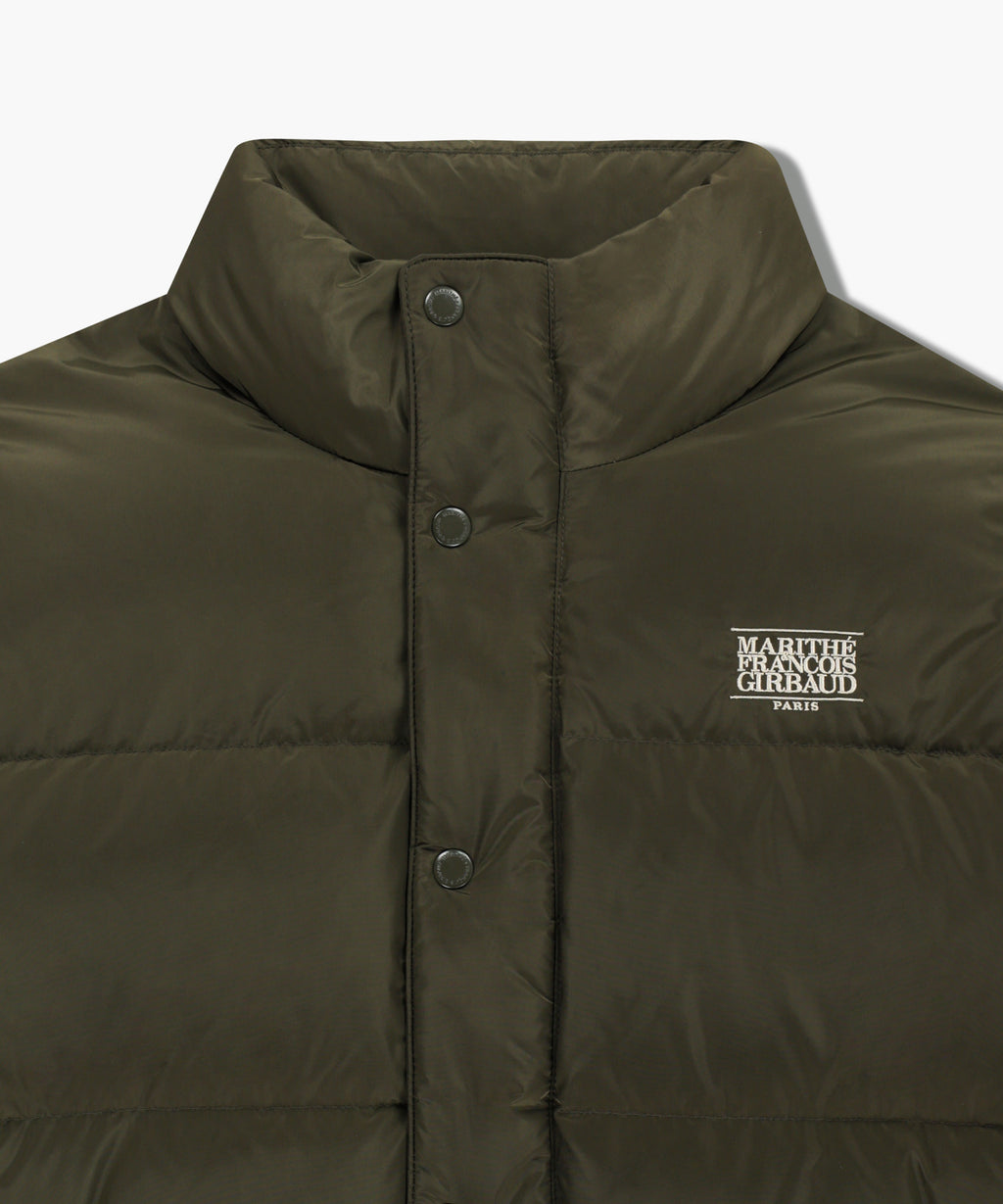 Marithe & Francois Girbaud - Classic Logo Down Jacket (Khaki) product image 12 | TRAB K-Fashion Australia