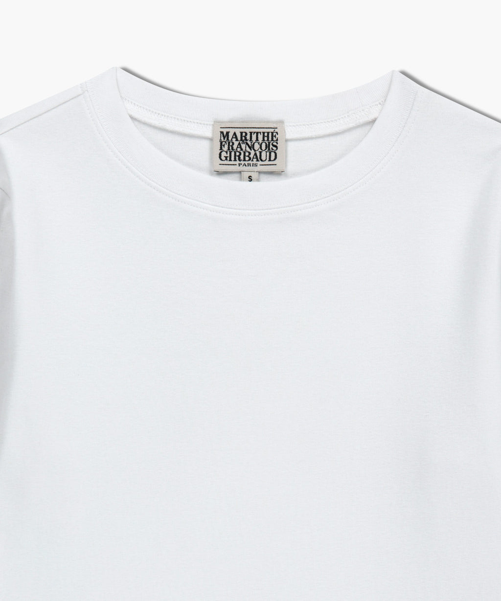 Marithe & Francois Girbaud - Basic Long Sleeve (White) product image 8 | TRAB K-Fashion Australia