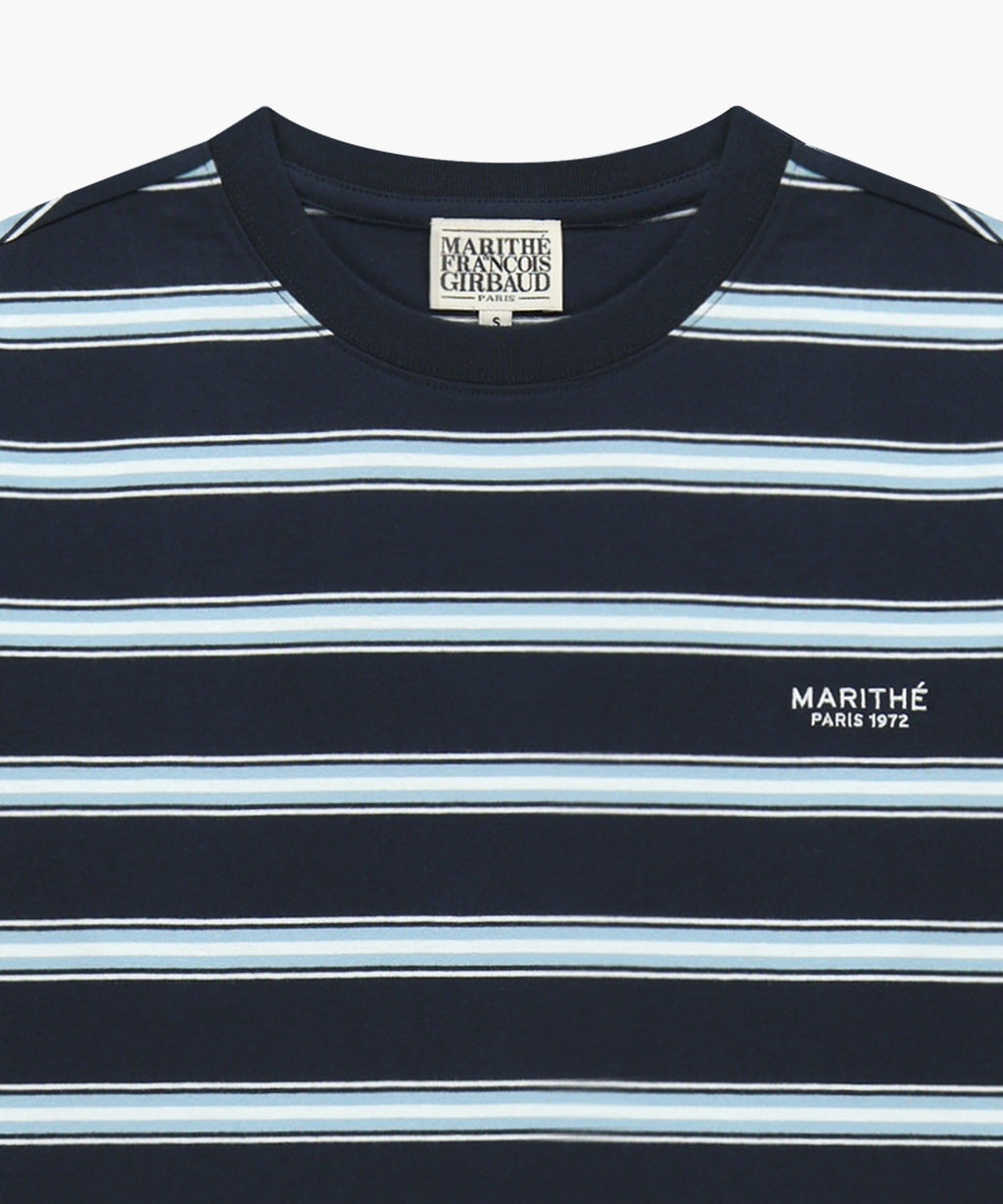 Marithe & Francois Girbaud - Multi Color Stripe Long Sleeve (Navy) product image 8 | TRAB K-Fashion Australia