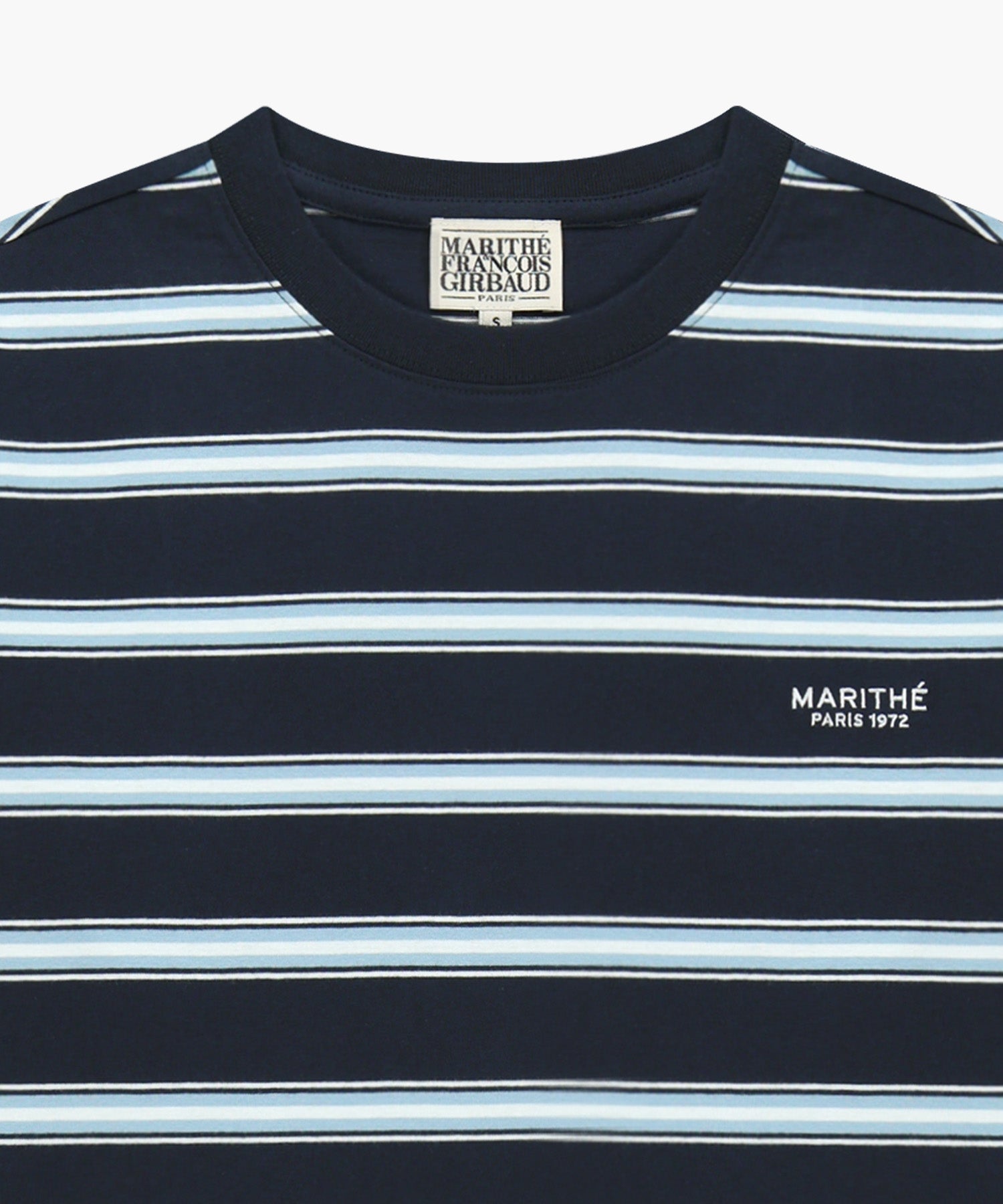 Marithe & Francois Girbaud - Multi Color Stripe Long Sleeve (Navy) product image 8 | TRAB K-Fashion Australia