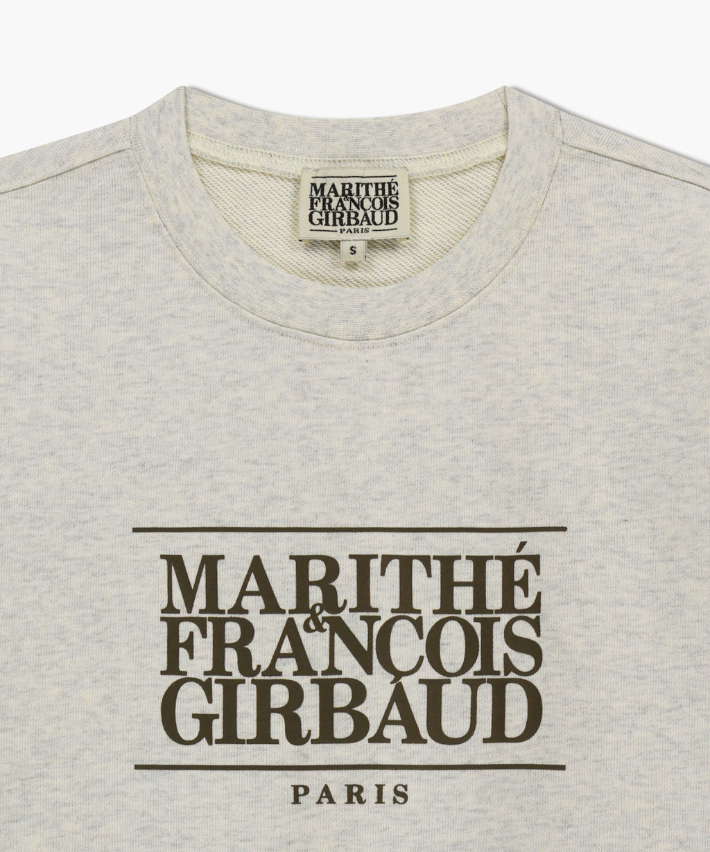 Marithe & Francois Girbaud - Classic Logo Sweatshirt (Oatmeal) product image 8 | TRAB K-Fashion Australia