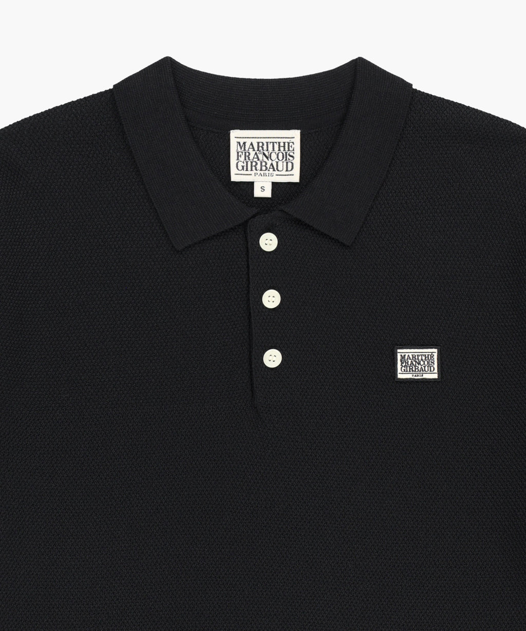 Marithe & Francois Girbaud - Cool Touch Collar Half Knit (Black) product image 8 | TRAB K-Fashion Australia