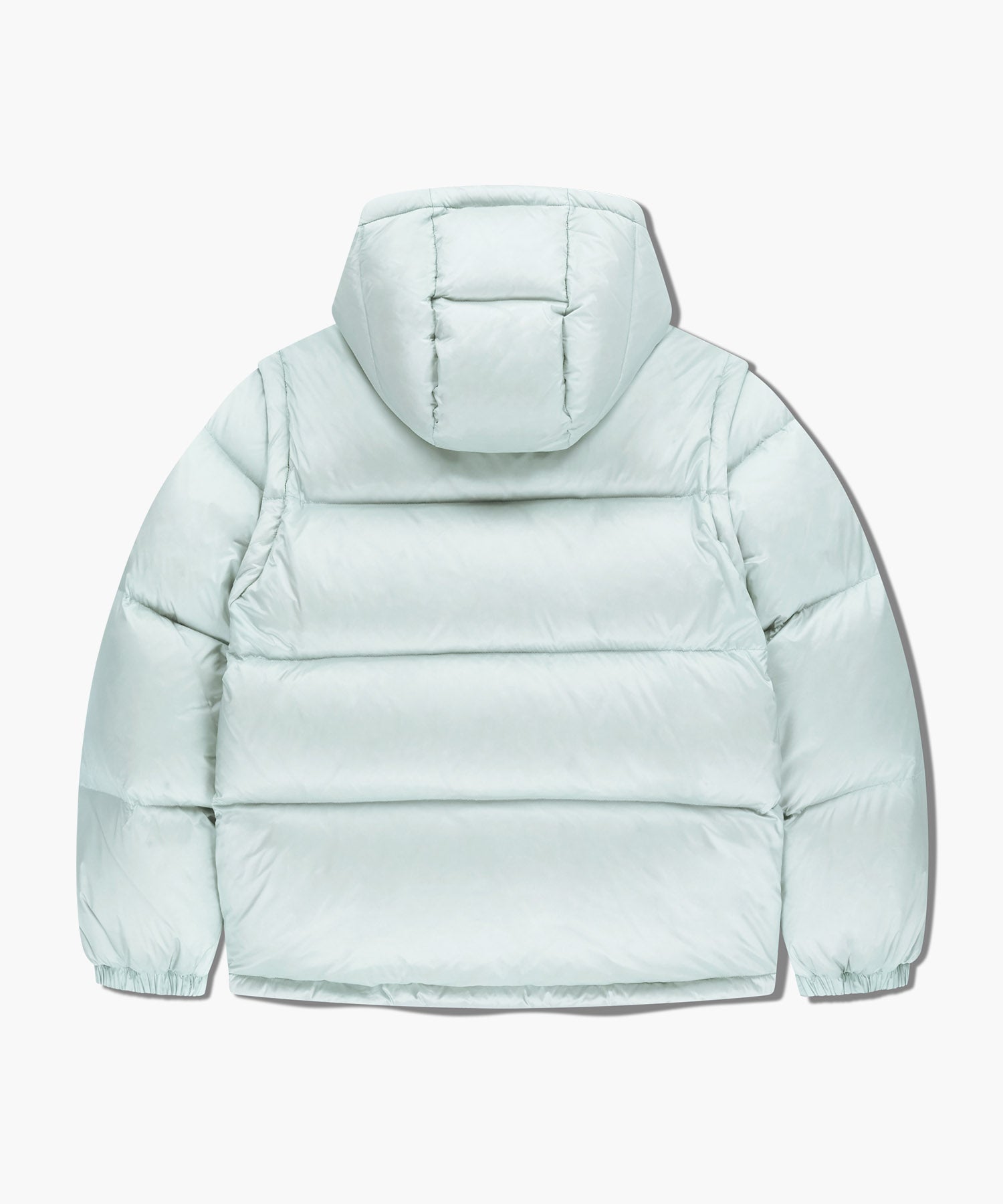 Marithe & Francois Girbaud - Detatchable Down Jacket (Mint Gray) product image 8 | TRAB K-Fashion Australia