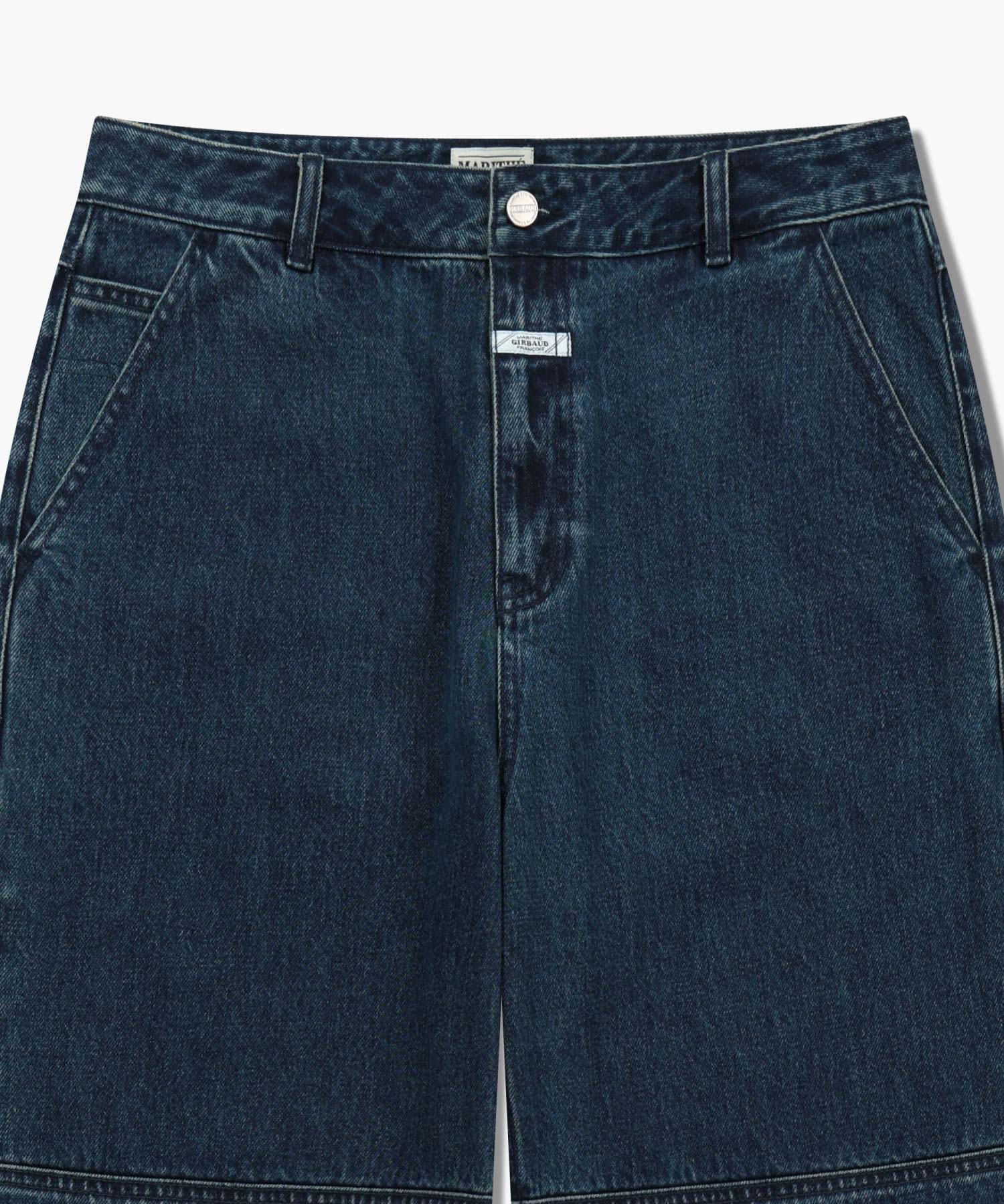 Marithe & Francois Girbaud - Double Knee Carpenter Denim Pants (Dark Blue) product image 8 | TRAB K-Fashion Australia