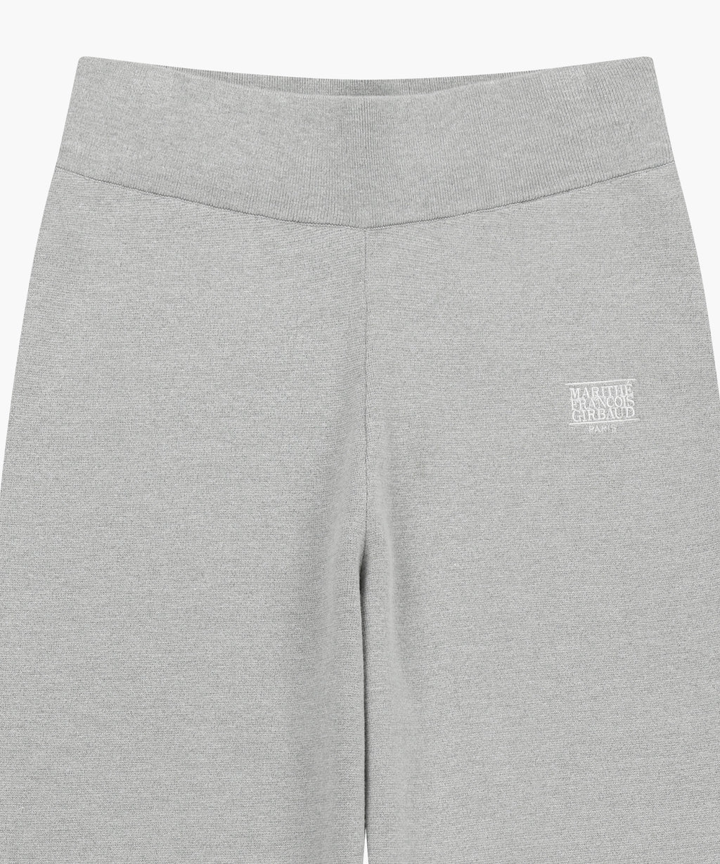 Marithe & Francois Girbaud - Classic Logo Knit Pants (Heather Gray) product image 8 | TRAB K-Fashion Australia