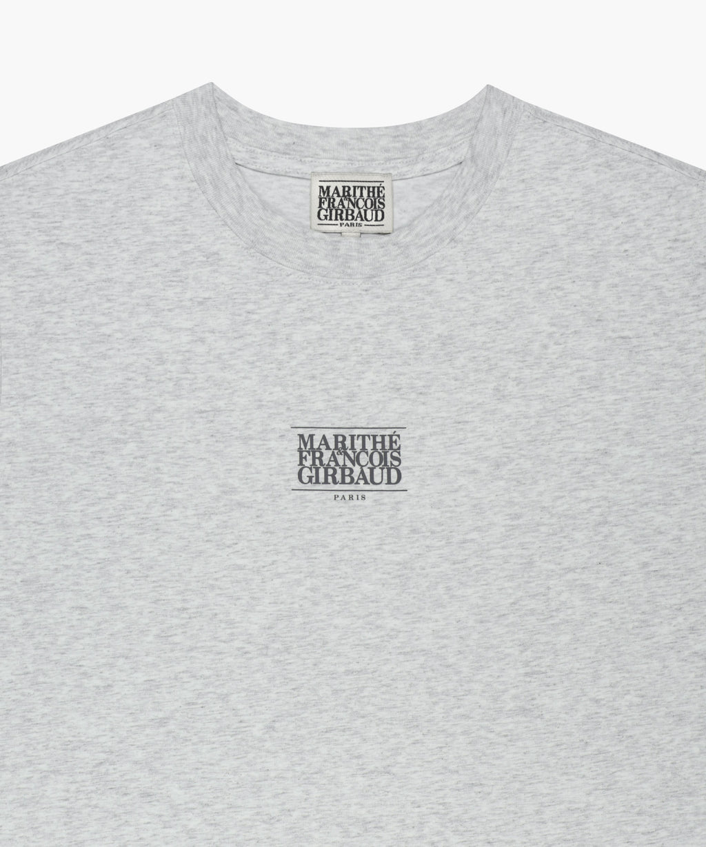 Marithe & Francois Girbaud - Sorona Cool Small Classic Logo Sleeveless (Light Heather Gray) product image 8 | TRAB K-Fashion Australia