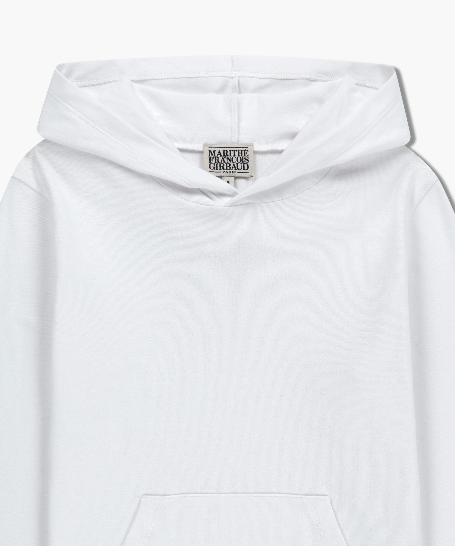 Marithe & Francois Girbaud - Basic Hoodie Long Sleeve (White) product image 8 | TRAB K-Fashion Australia