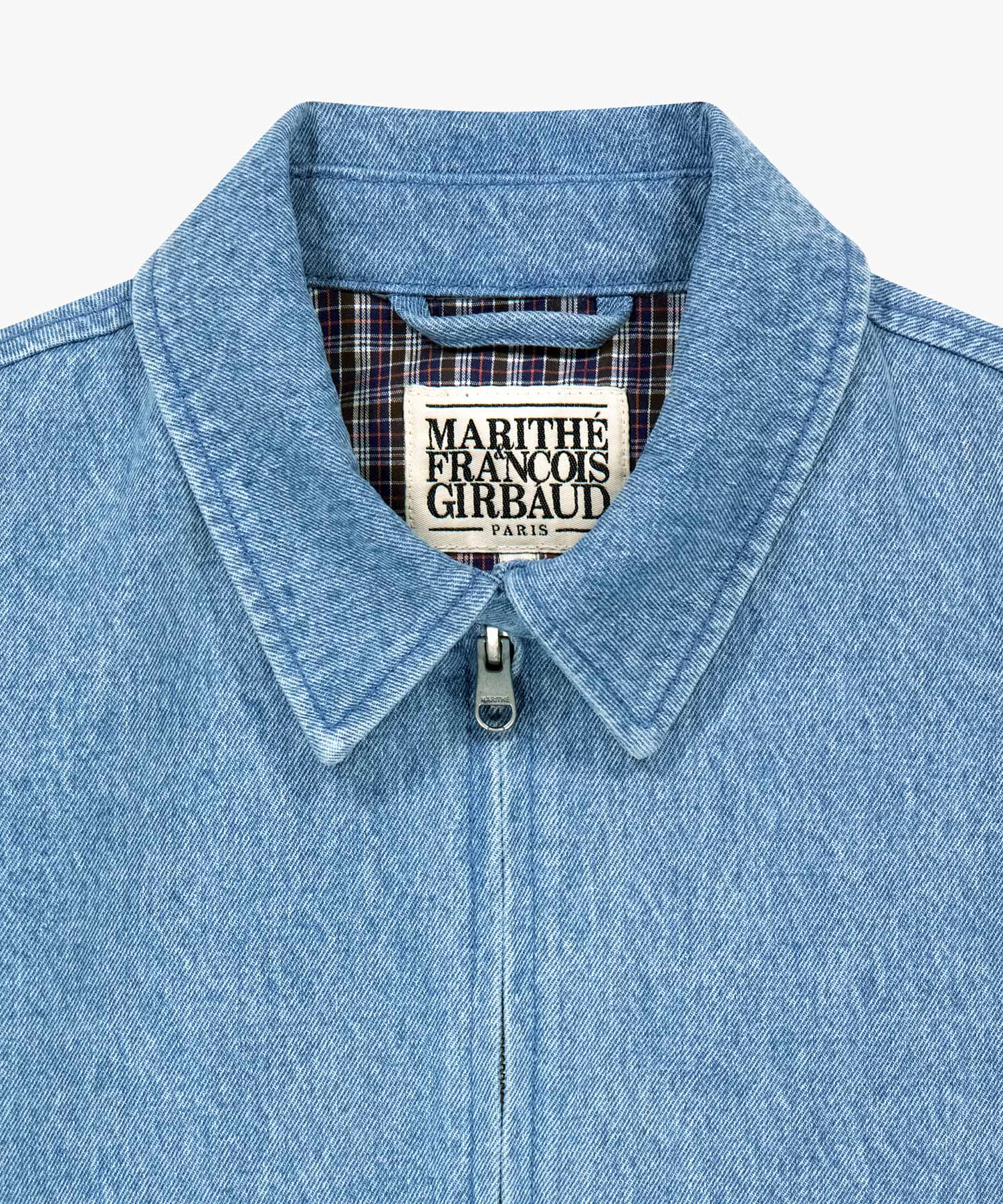 Marithe & Francois Girbaud - Denim Harrington Jacket (Blue) product image 8 | TRAB K-Fashion Australia