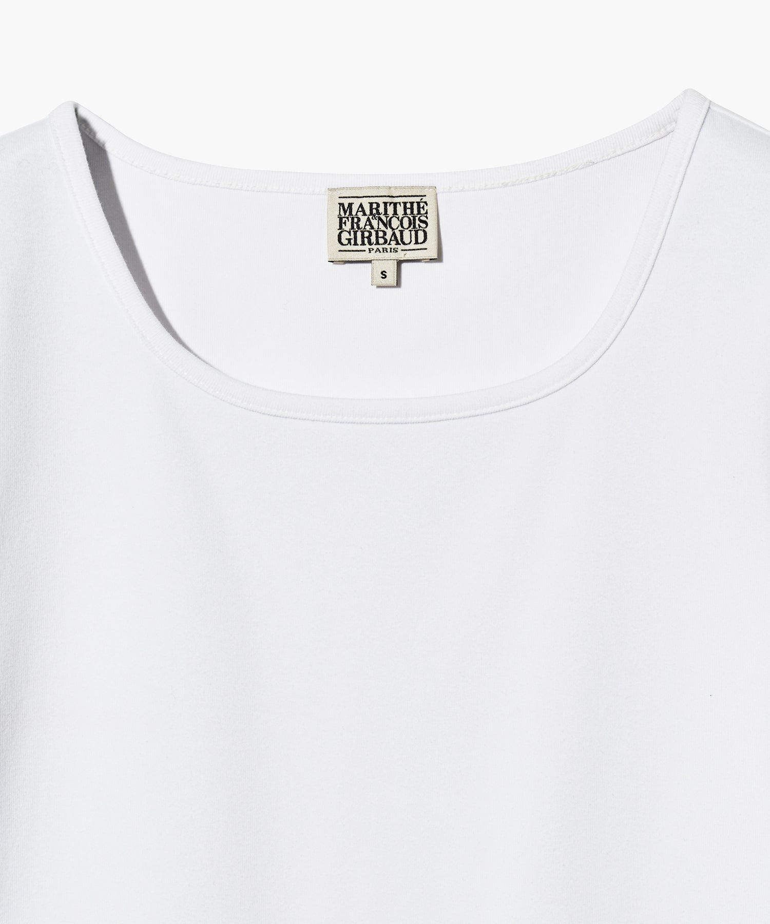 Marithe & Francois Girbaud - Basic Crop Tee (White) product image 8 | TRAB K-Fashion Australia