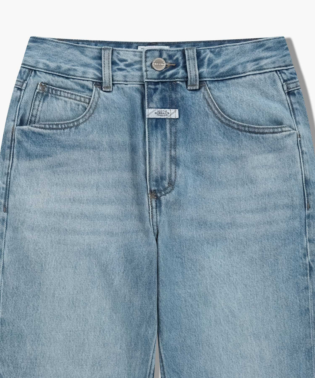 Marithe & Francois Girbaud - Slim Straight Denim Pants (Light Blue) product image 8 | TRAB K-Fashion Australia