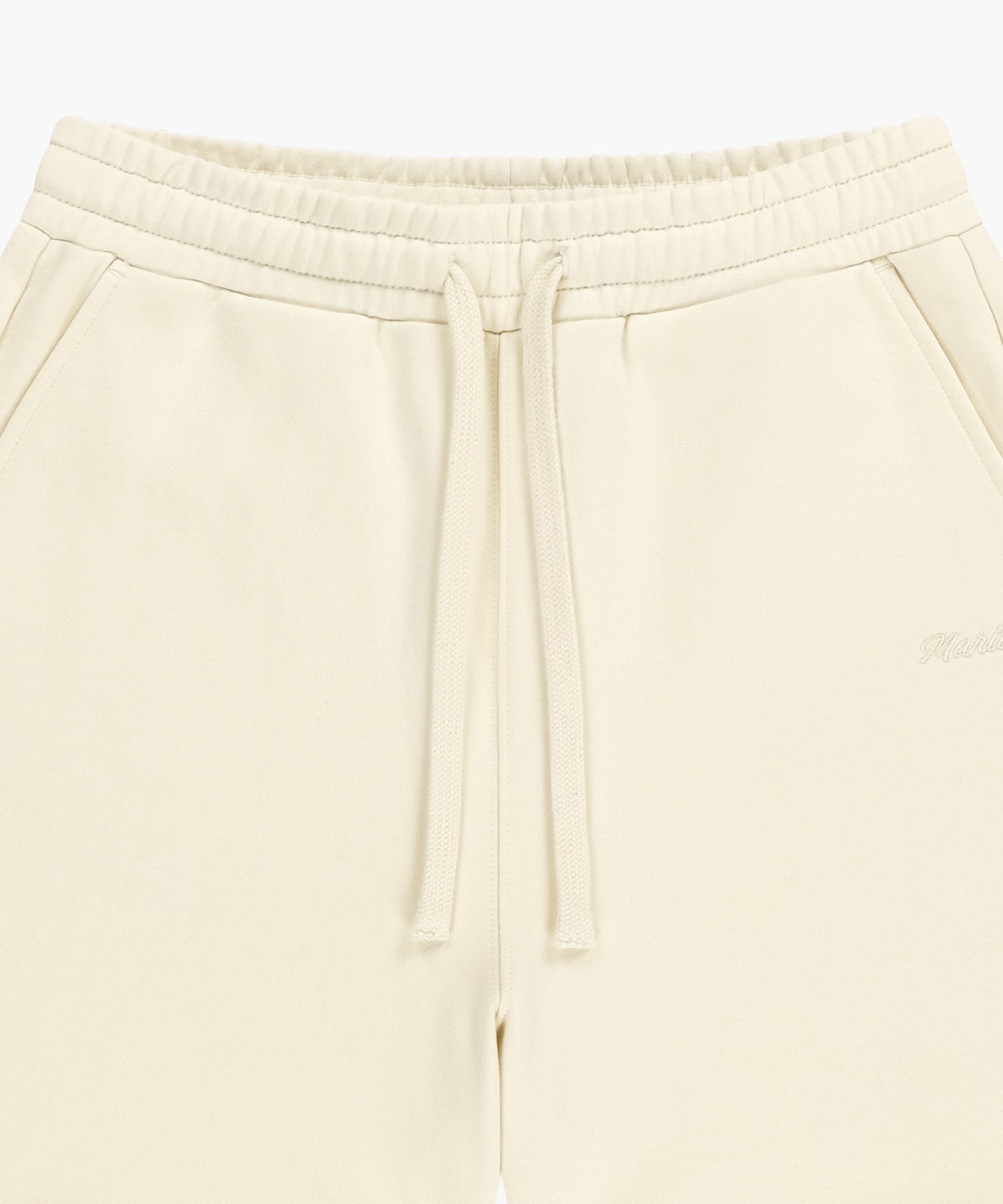 Marithe & Francois Girbaud - Lace Detail Sweat Shorts (Ivory) product image 8 | TRAB K-Fashion Australia