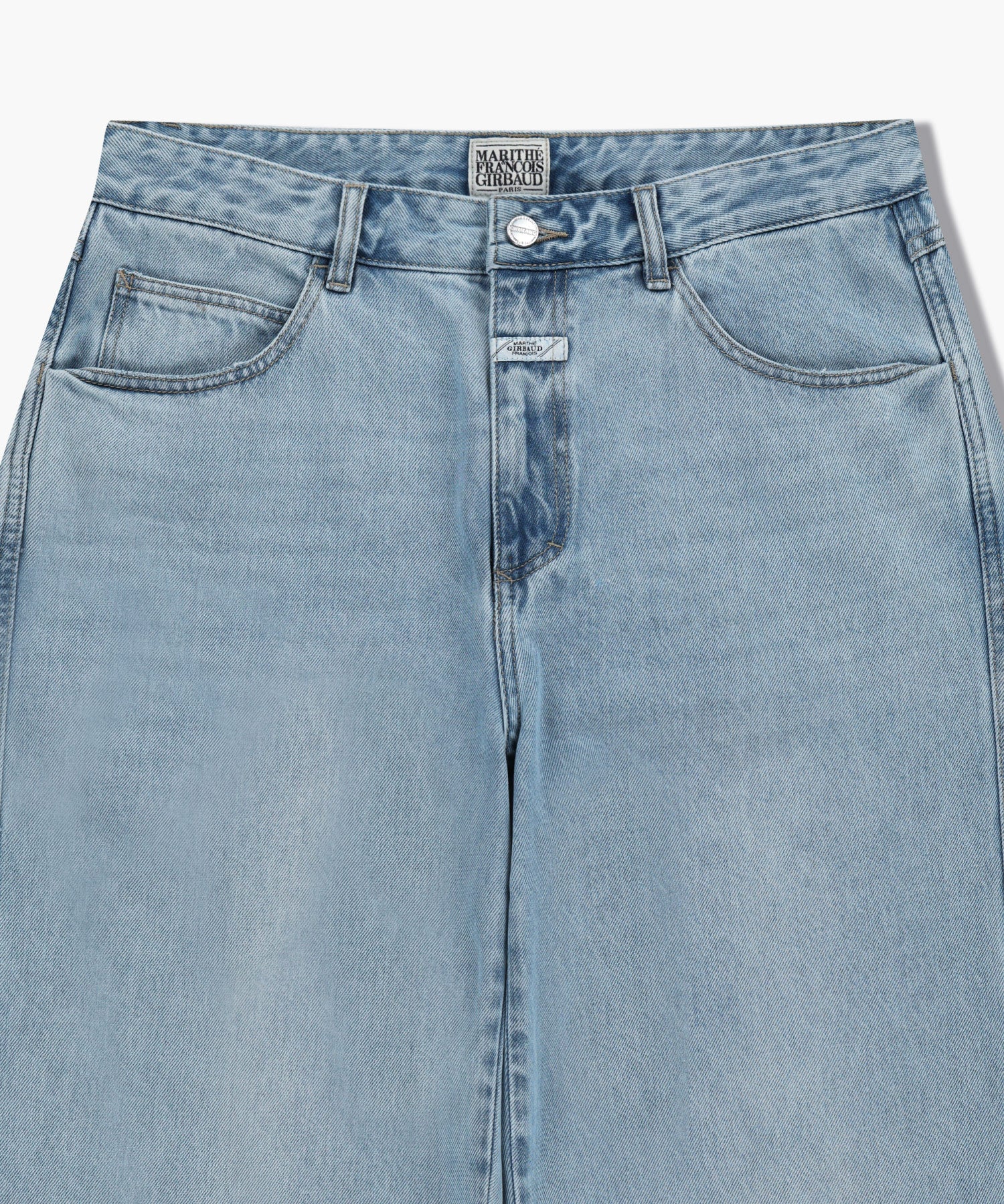 Marithe & Francois Girbaud - High Straight Denim Pants (Light Blue) product image 10 | TRAB K-Fashion Australia