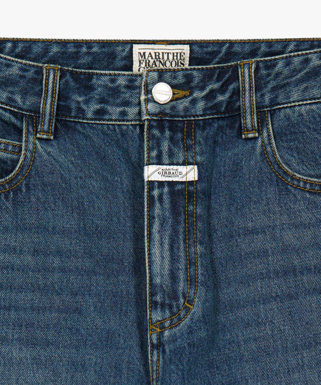 Marithe & Francois Girbaud - New M Slim Straight Denim Pants (Dark Blue) product image 8 | TRAB K-Fashion Australia